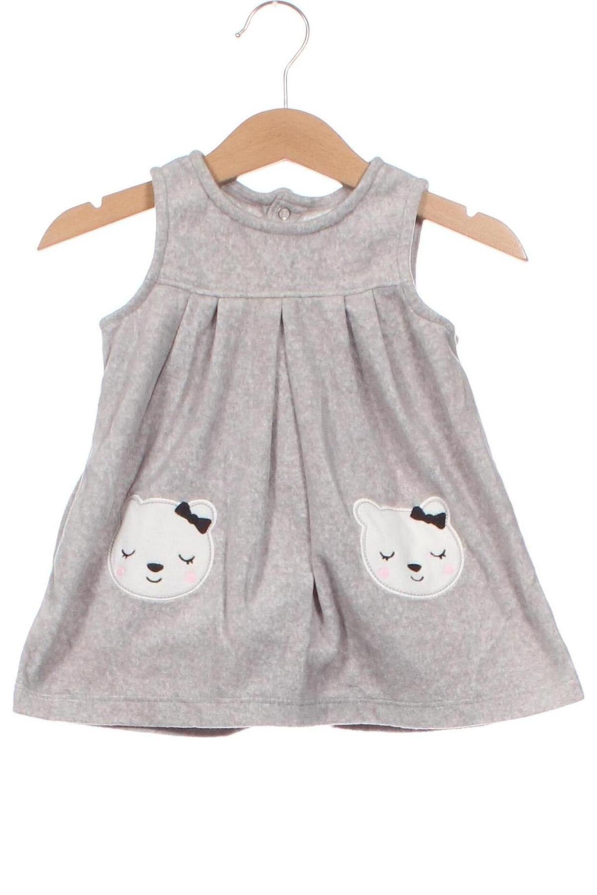 Kinderkleid Just One, Größe 3-6m/ 62-68 cm, Farbe Grau, Preis 15,99 €