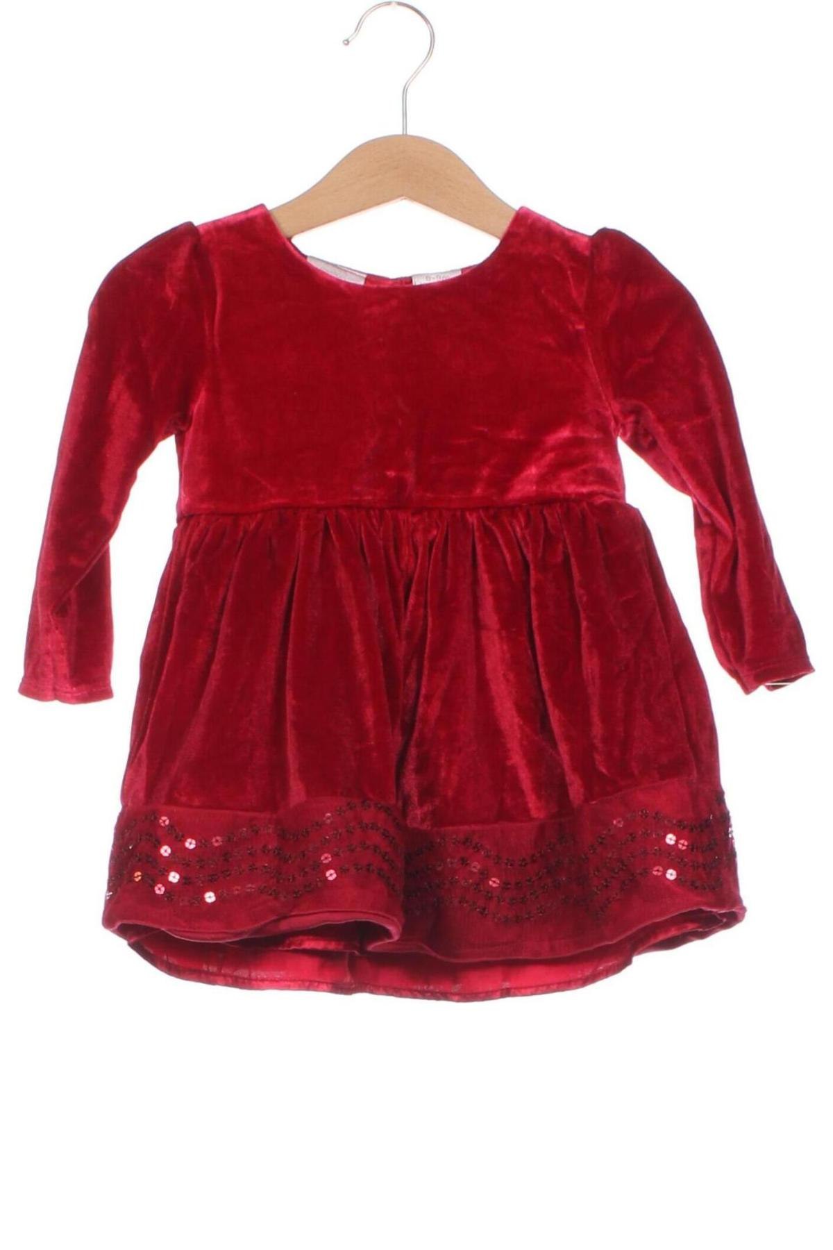 Kinderkleid Koala Kids, Größe 6-9m/ 68-74 cm, Farbe Rot, Preis € 5,99