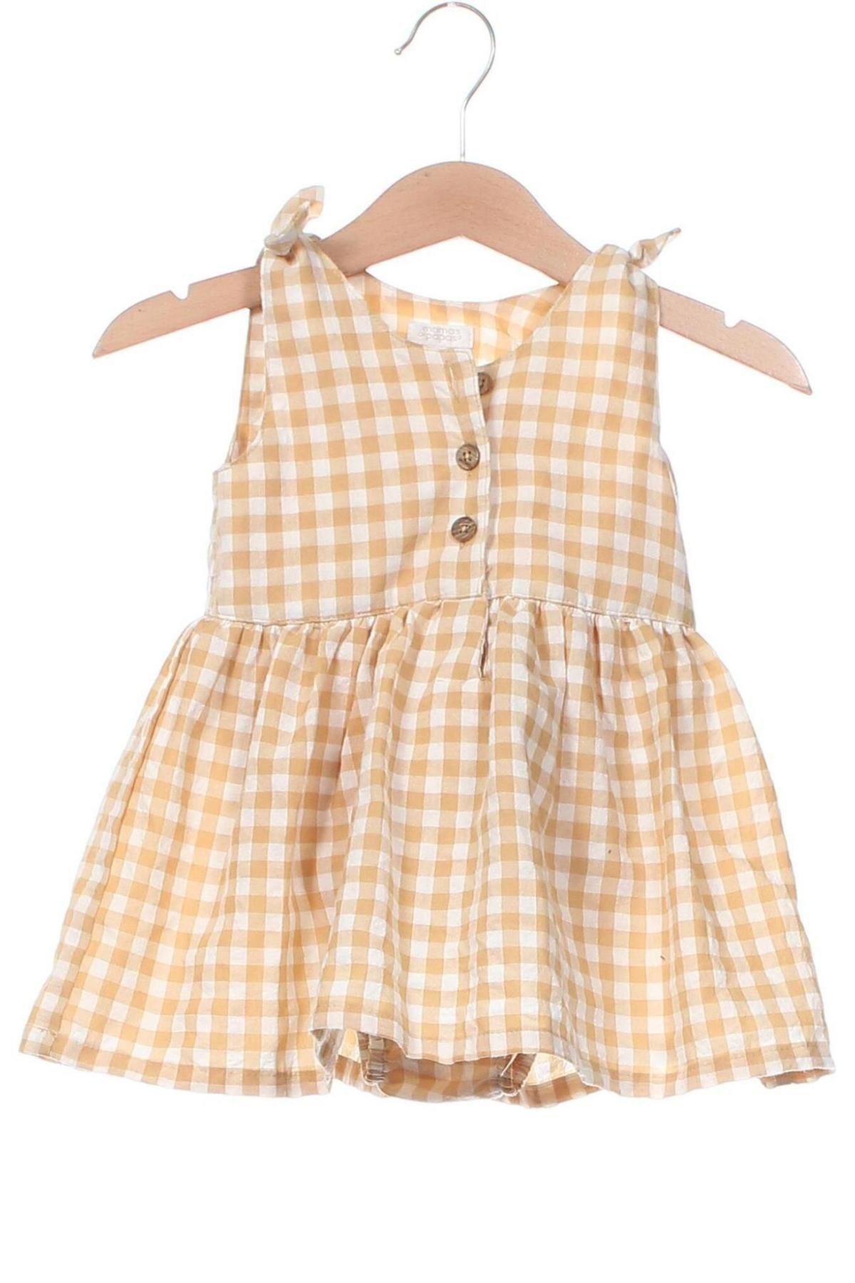 Kinderkleid Mamas & Papas, Größe 6-9m/ 68-74 cm, Farbe Beige, Preis 9,99 €