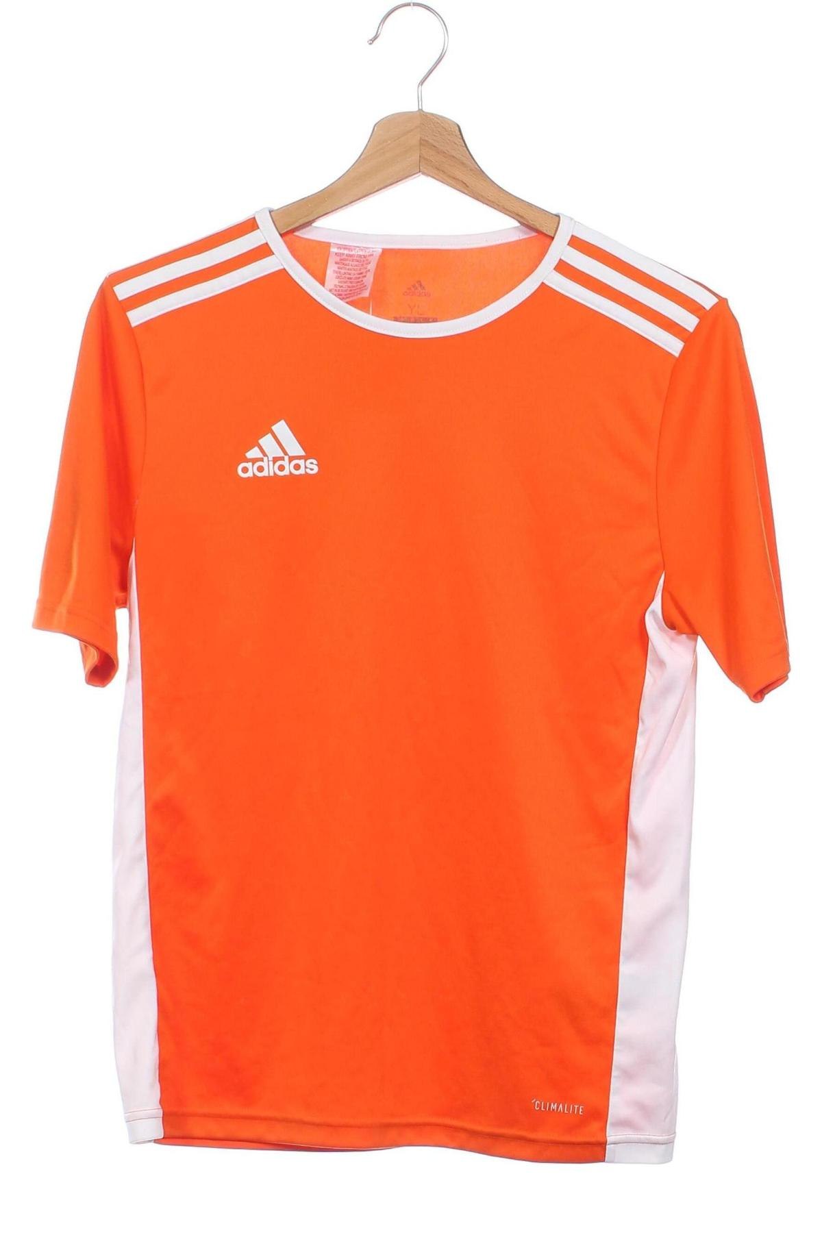 Dziecięcy T-shirt Adidas, Rozmiar 13-14y/ 164-168 cm, Kolor Pomarańczowy, Cena 45,98 zł