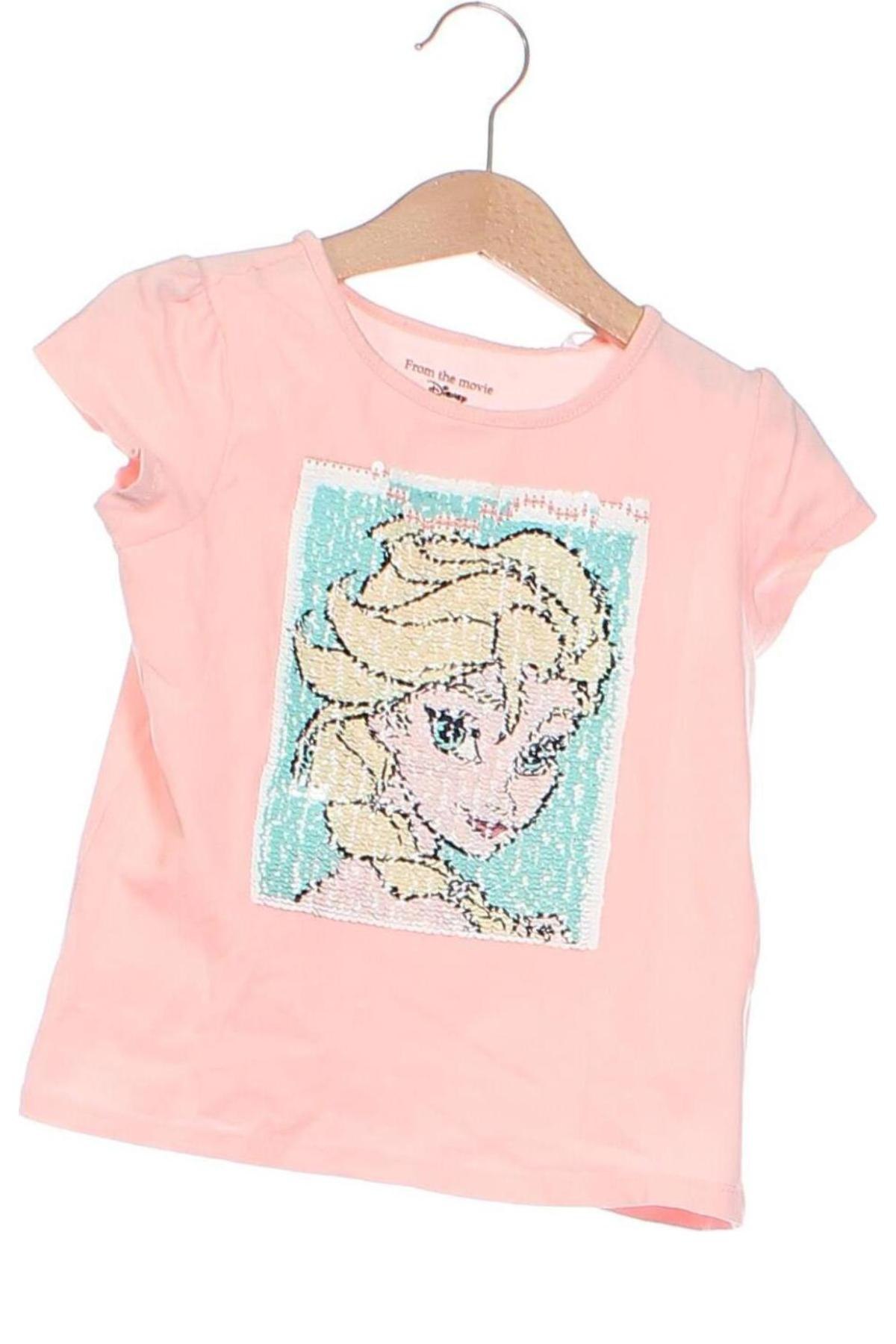 Kinder T-Shirt C&A, Größe 4-5y/ 110-116 cm, Farbe Rosa, Preis 3,99 €