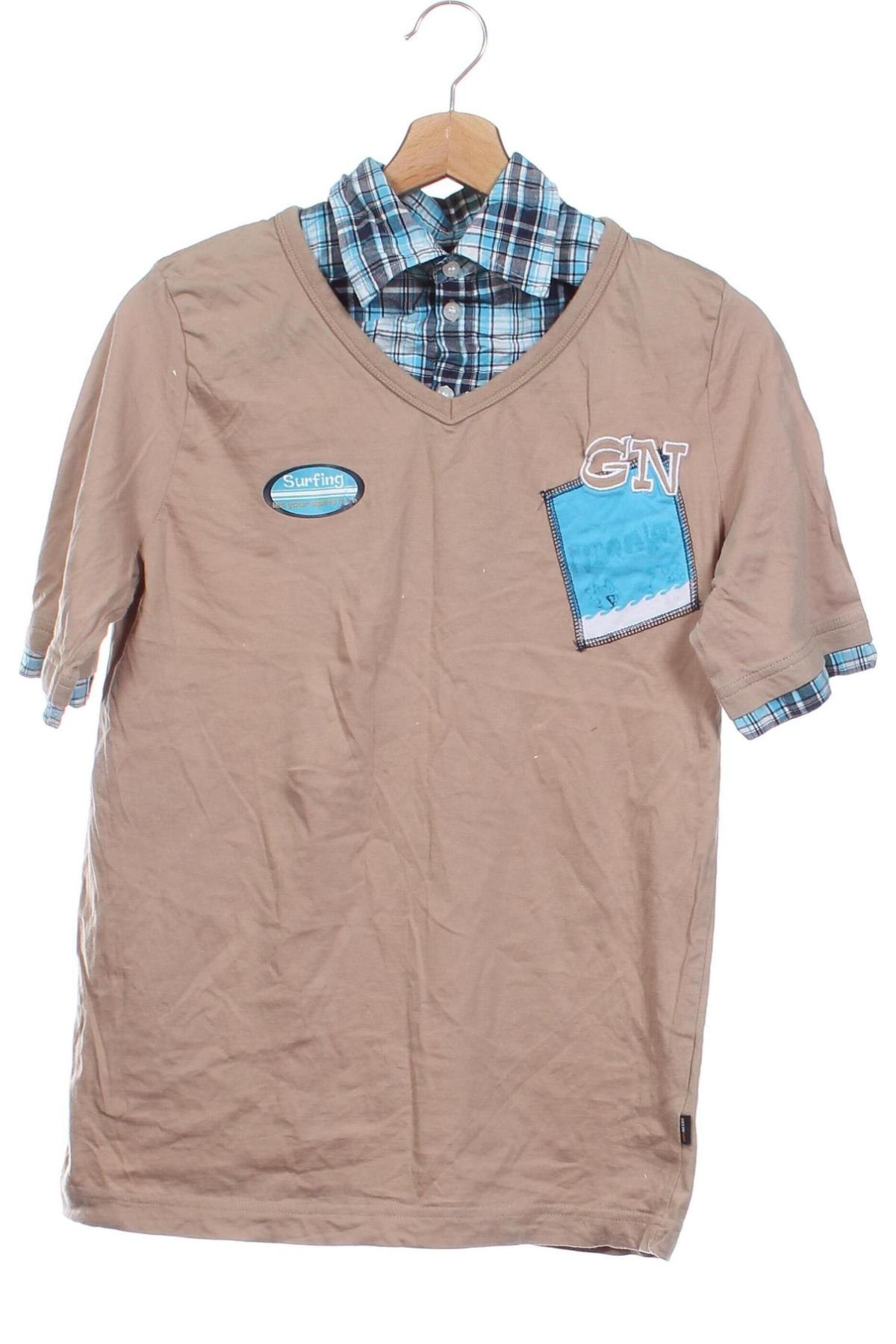 Kinder T-Shirt Gatonegro, Größe 12-13y/ 158-164 cm, Farbe Beige, Preis € 2,99