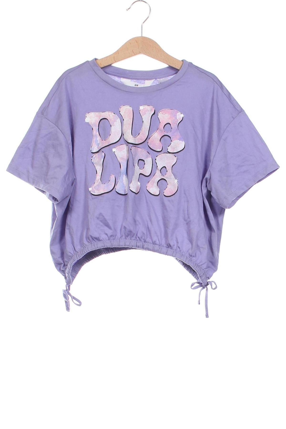 Kinder T-Shirt H&M, Größe 10-11y/ 146-152 cm, Farbe Lila, Preis € 3,99