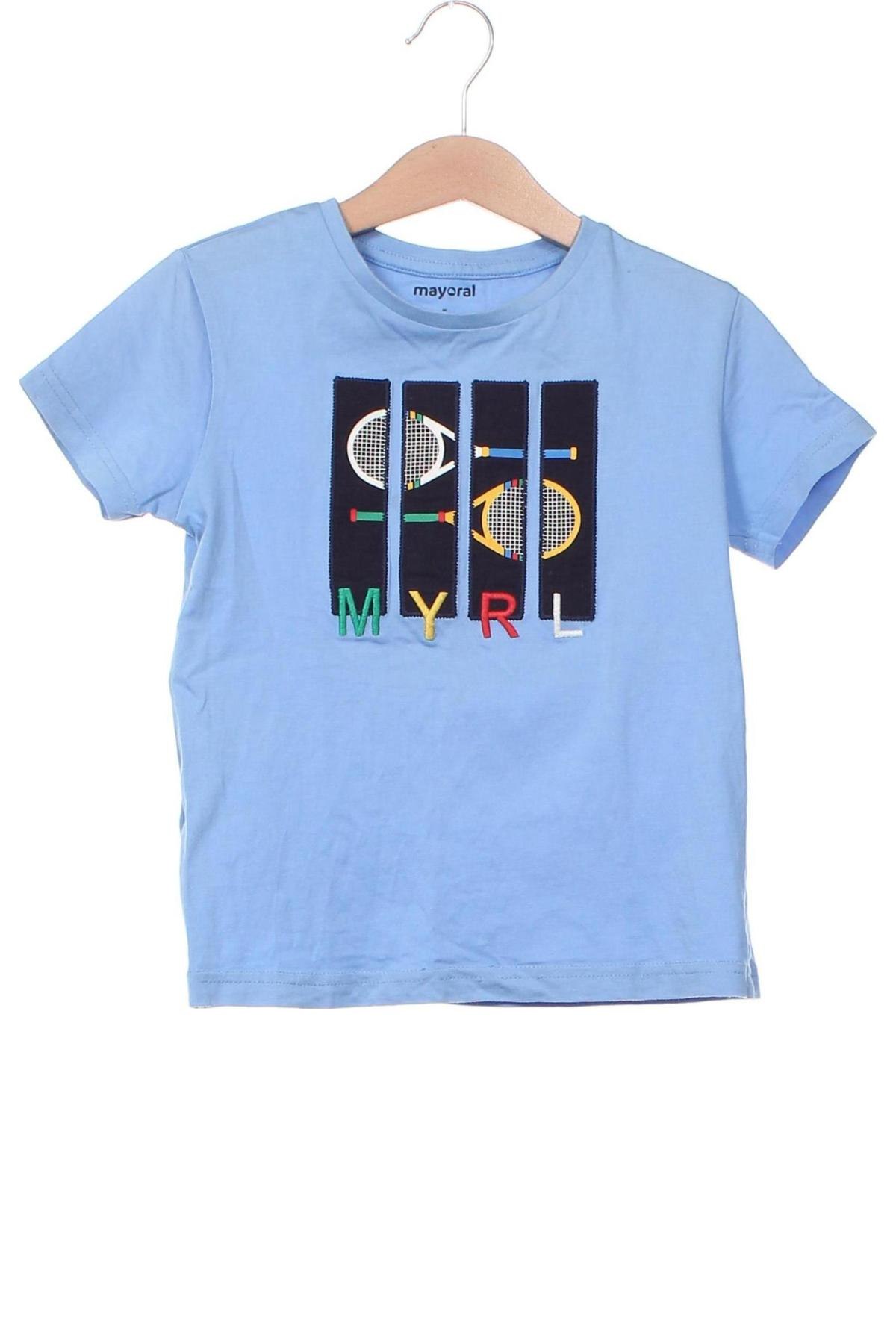 Kinder T-Shirt Mayoral, Größe 4-5y/ 110-116 cm, Farbe Blau, Preis € 4,99