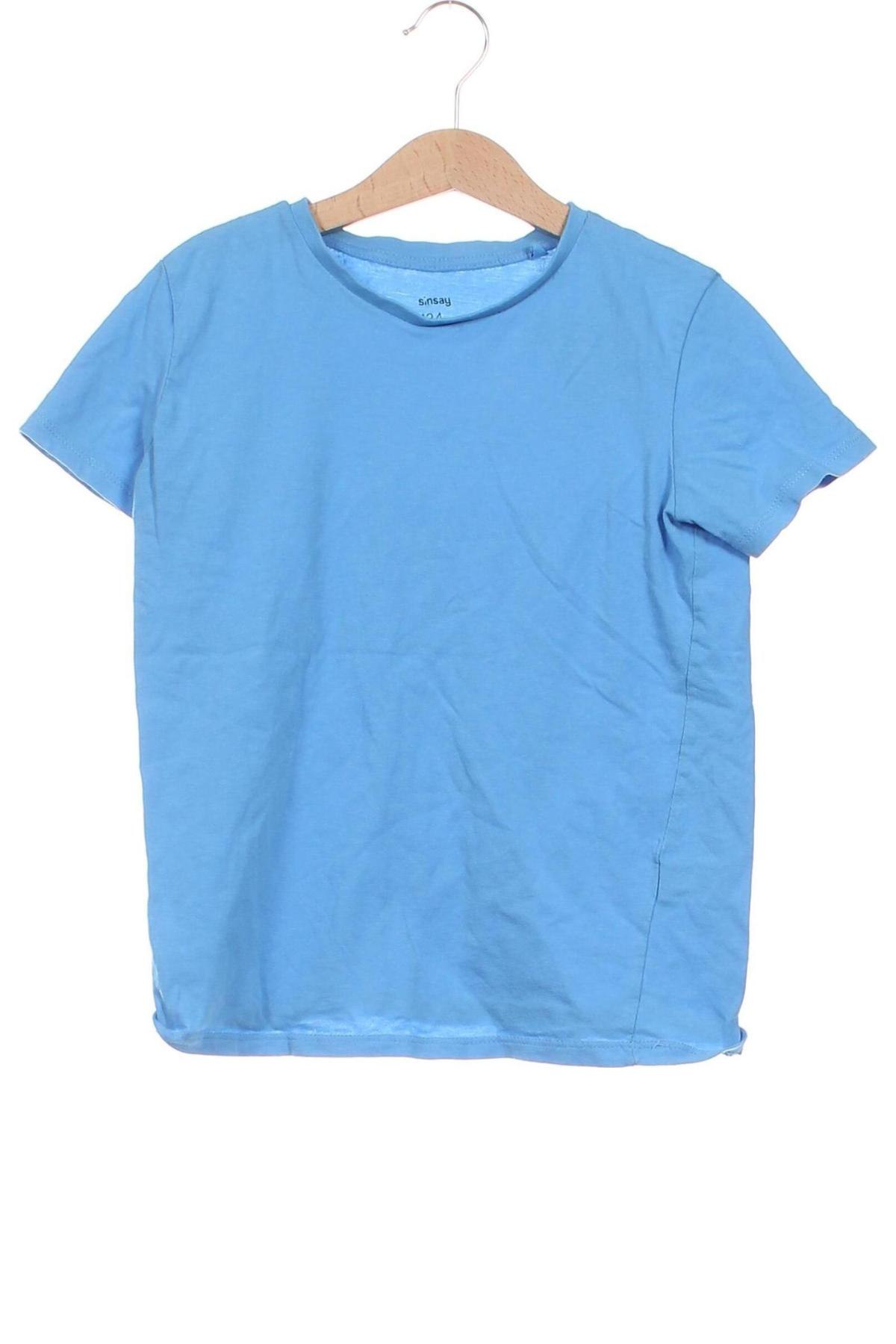 Kinder T-Shirt Sinsay, Größe 7-8y/ 128-134 cm, Farbe Blau, Preis € 2,99