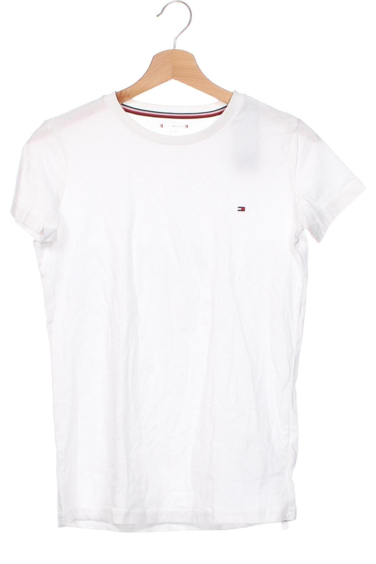 Tricou pentru copii Tommy Hilfiger, Mărime 13-14y/ 164-168 cm, Culoare Alb, Preț 113,99 Lei