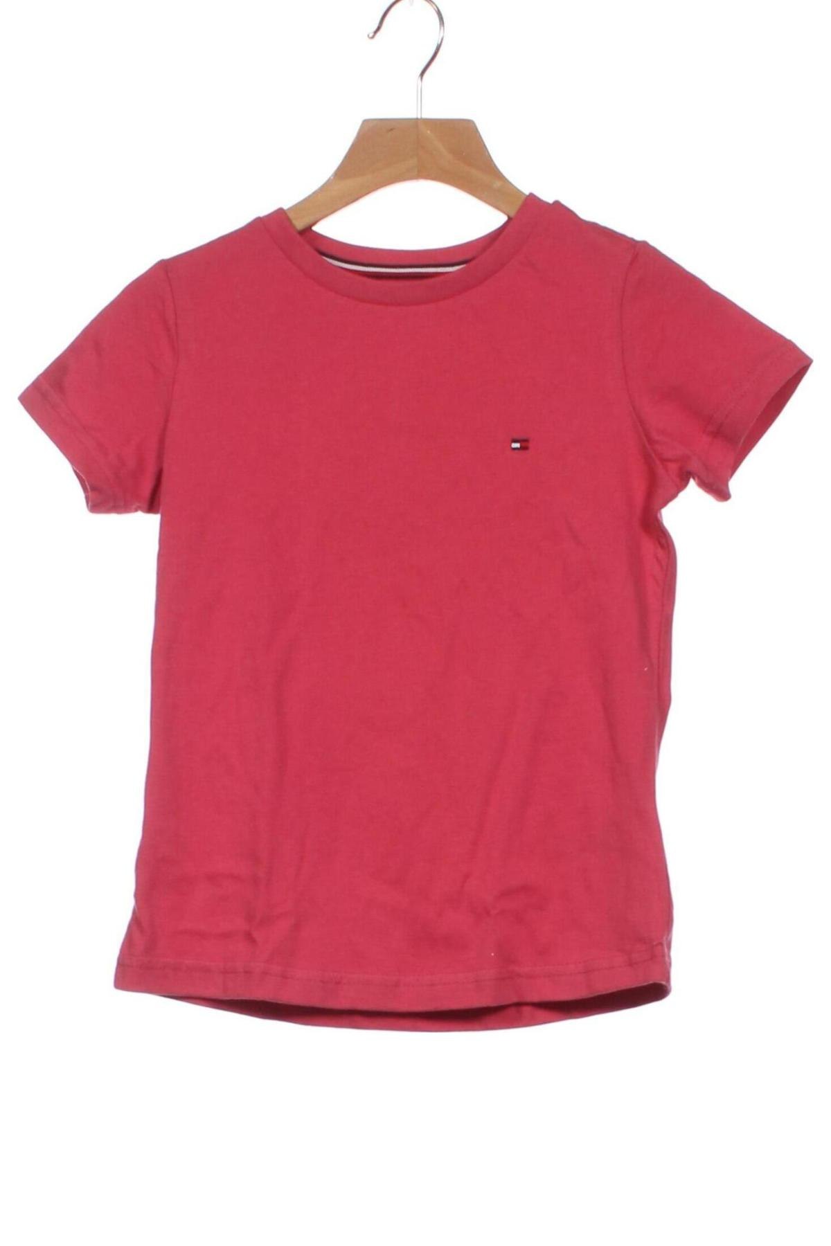 Kinder T-Shirt Tommy Hilfiger, Größe 5-6y/ 116-122 cm, Farbe Rosa, Preis 24,49 €