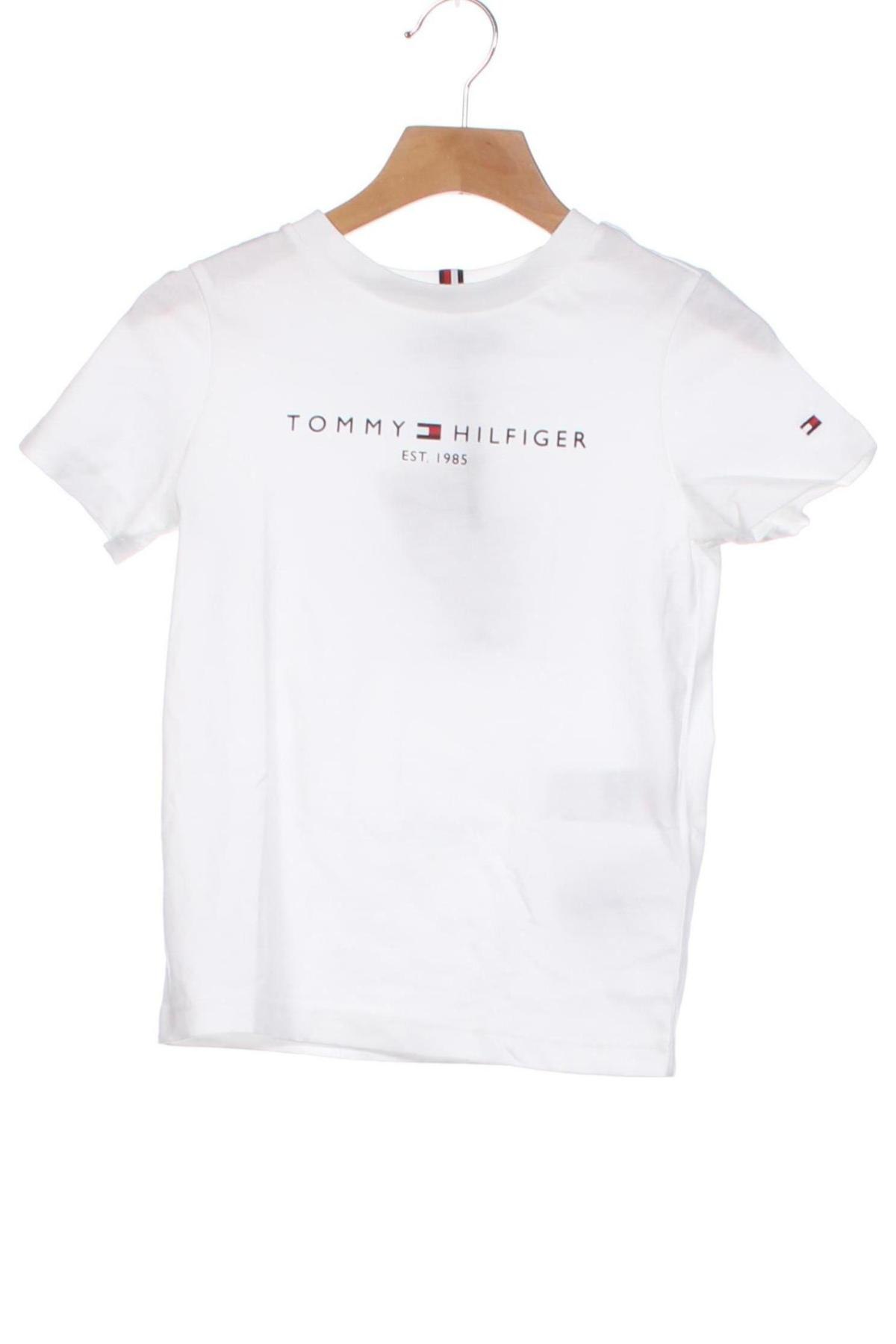 Παιδικό μπλουζάκι Tommy Hilfiger, Μέγεθος 3-4y/ 104-110 εκ., Χρώμα Λευκό, Τιμή 30,99 €