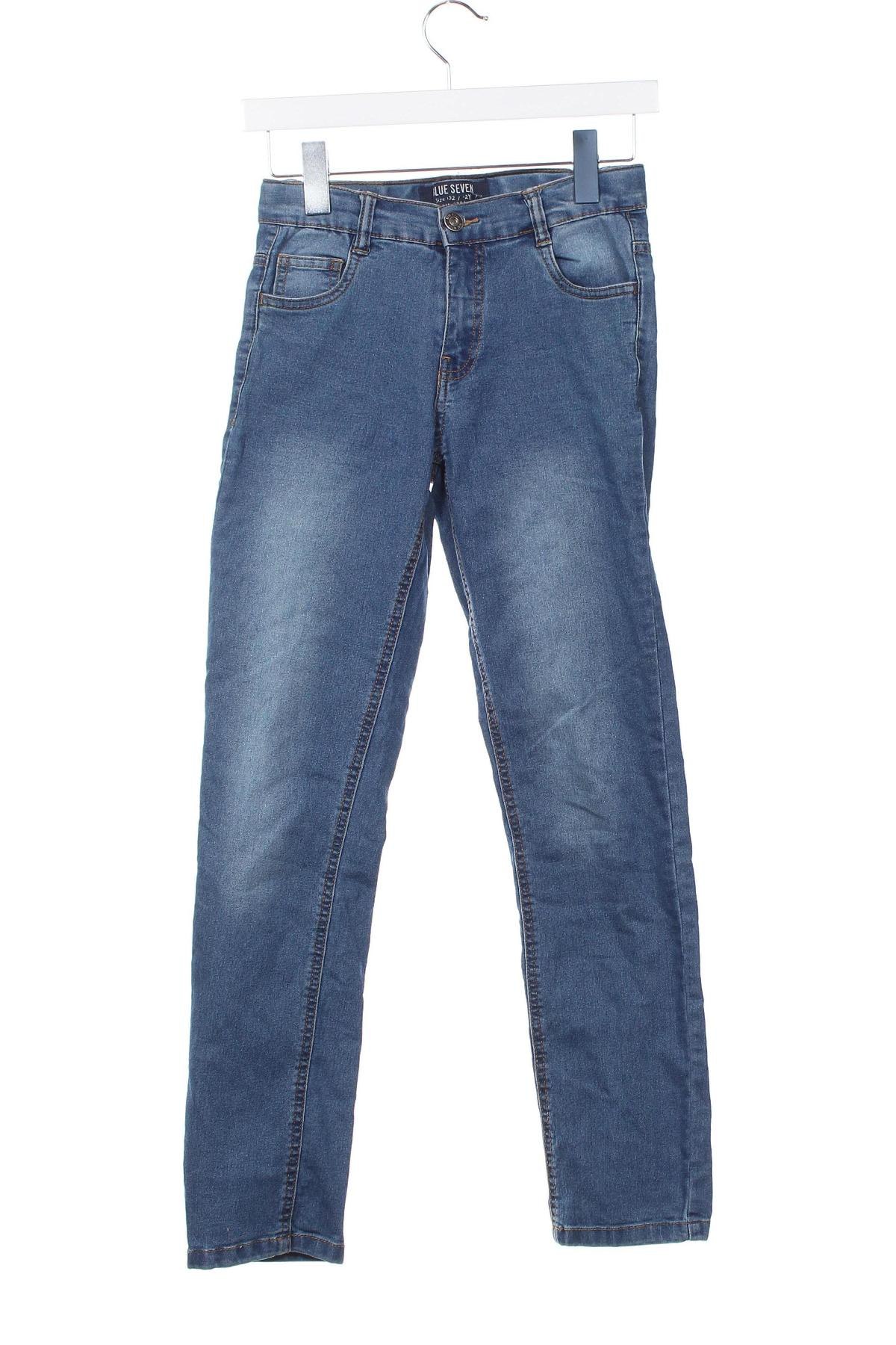 Kinderjeans Blue Seven, Größe 10-11y/ 146-152 cm, Farbe Blau, Preis 6,99 €