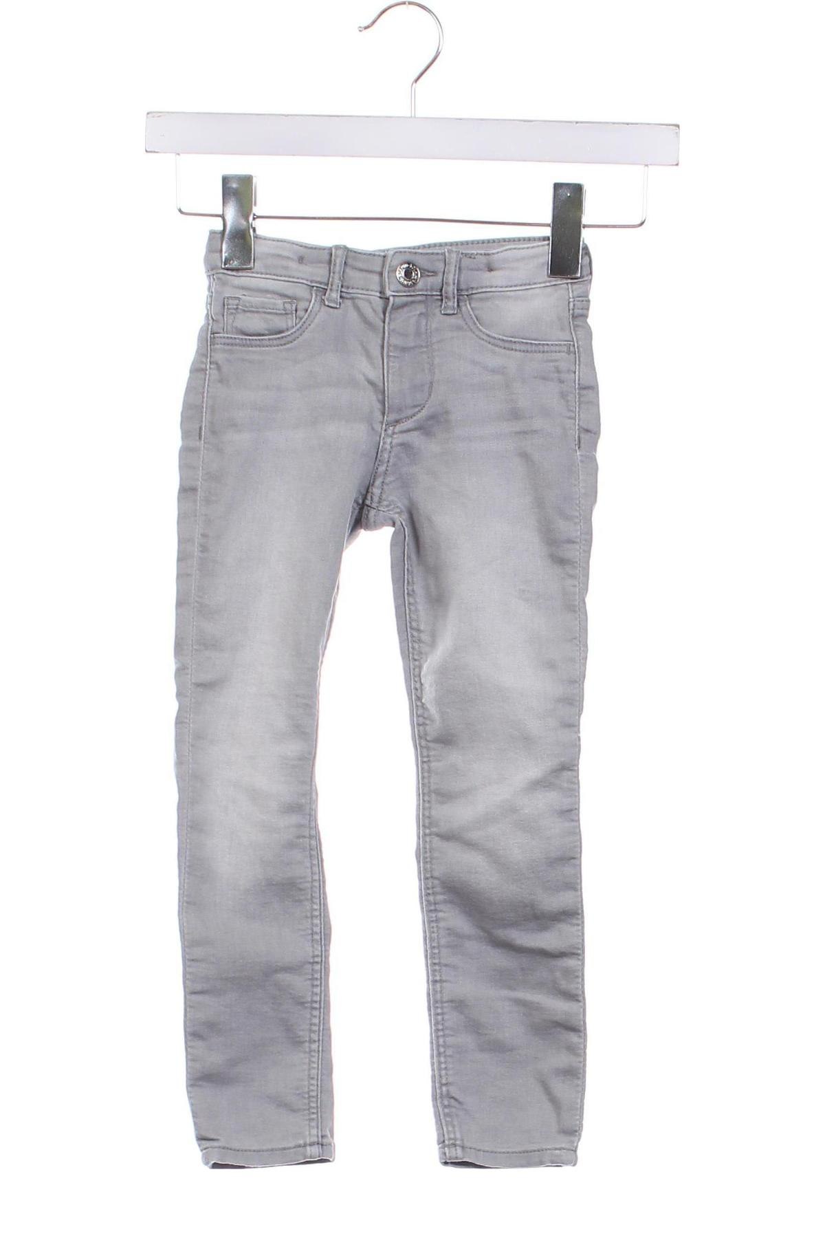 Dziecięce jeansy H&M, Rozmiar 4-5y/ 110-116 cm, Kolor Szary, Cena 45,99 zł