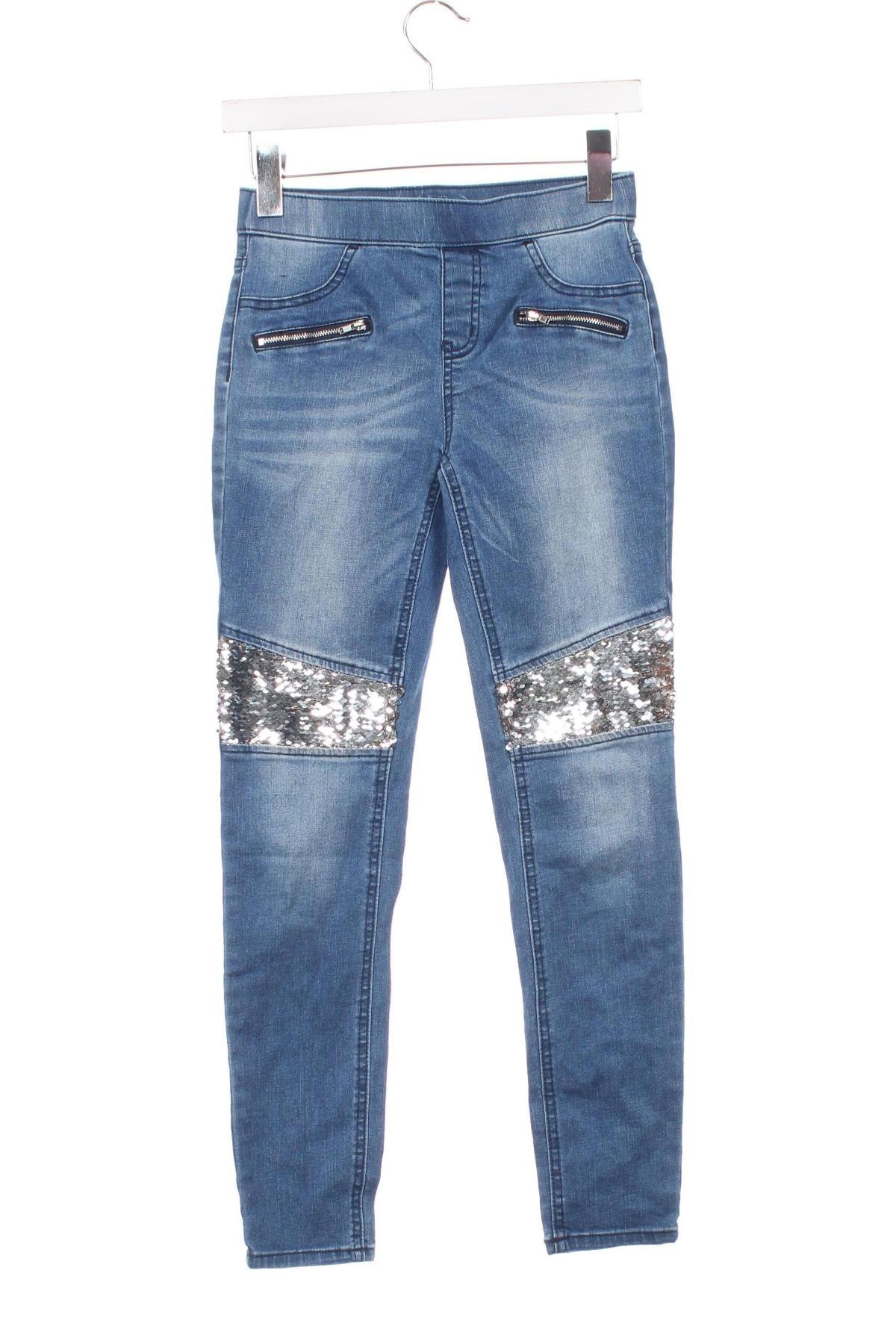 Kinderjeans Justice, Größe 13-14y/ 164-168 cm, Farbe Blau, Preis € 5,99