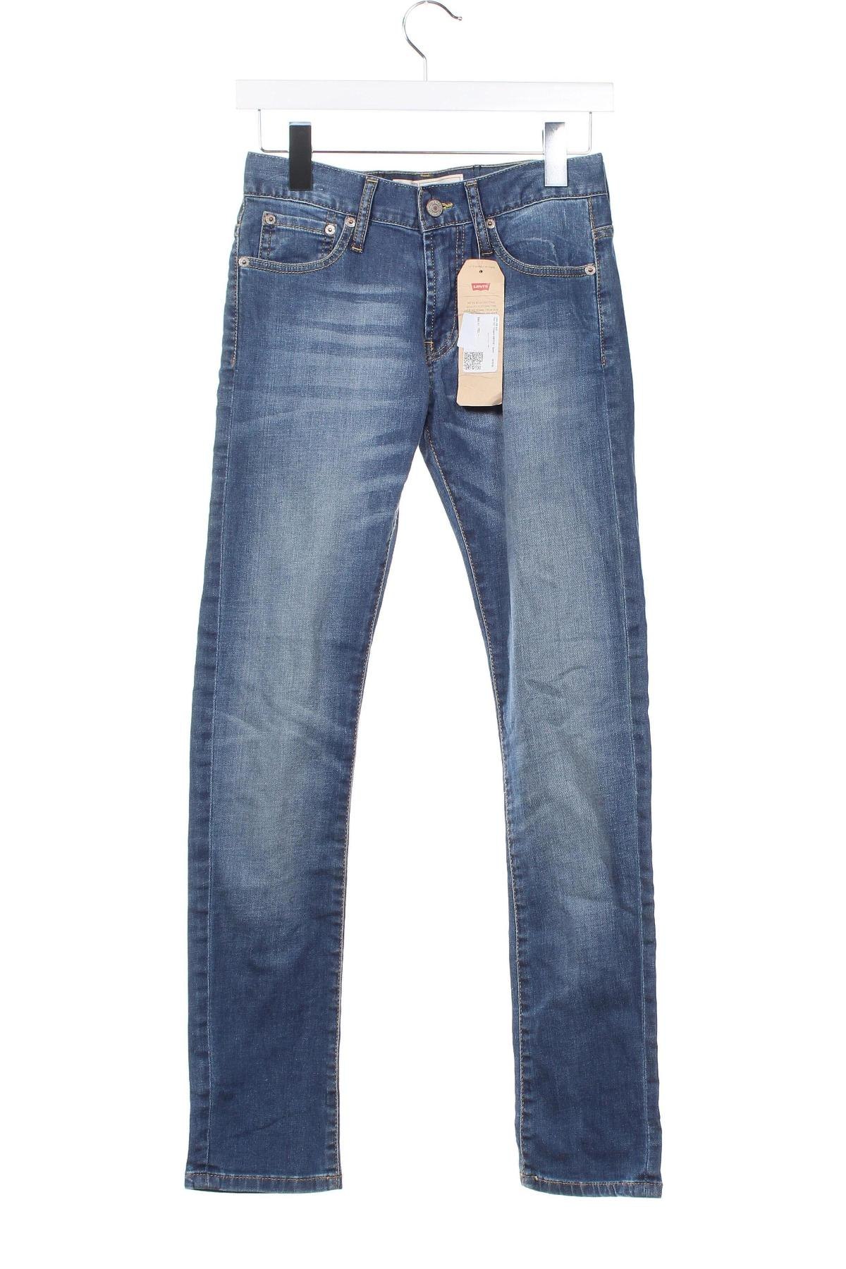 Blugi pentru copii Levi's, Mărime 12-13y/ 158-164 cm, Culoare Albastru, Preț 153,99 Lei