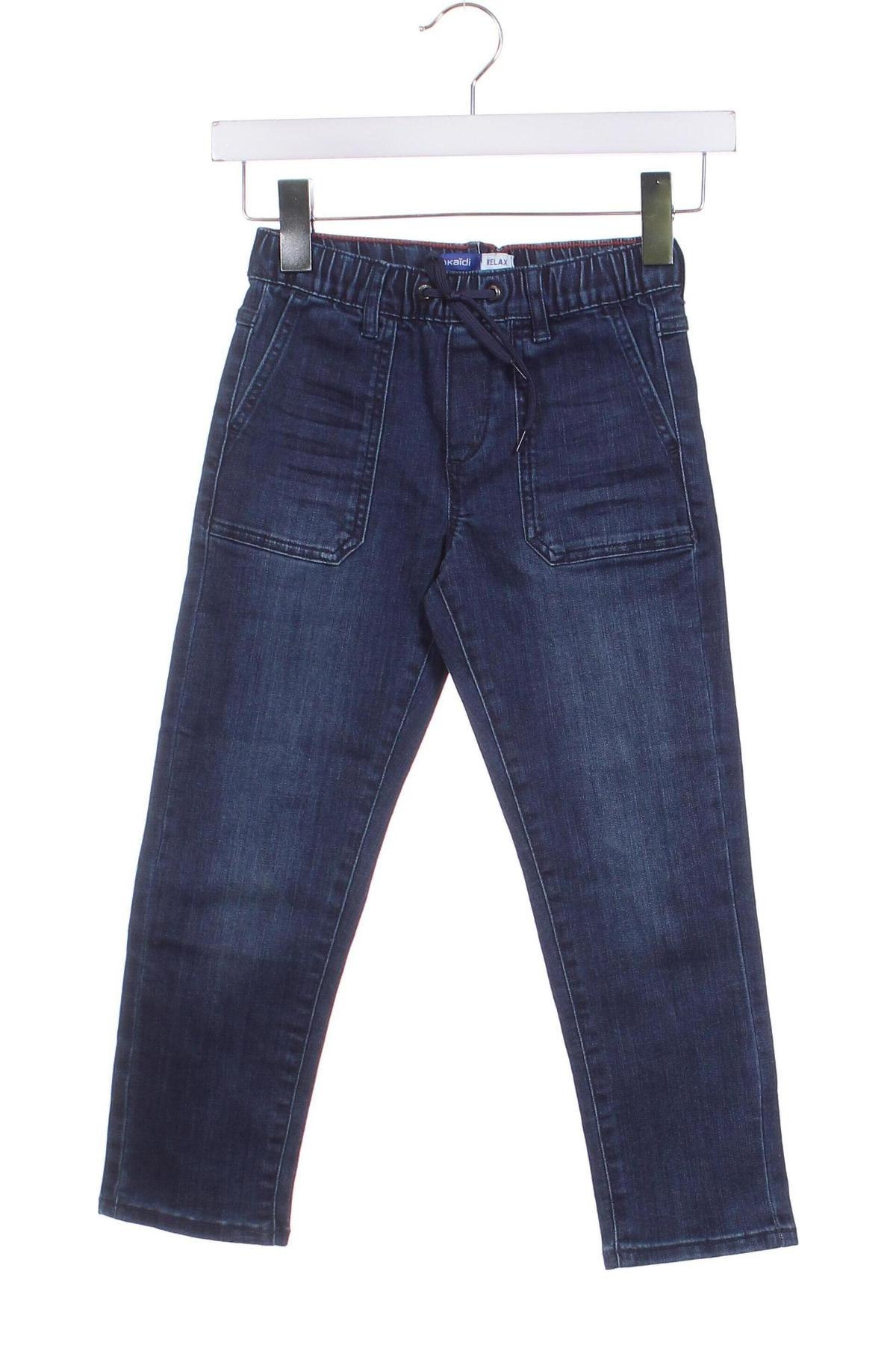 Kinderjeans Okaidi, Größe 5-6y/ 116-122 cm, Farbe Blau, Preis € 9,99