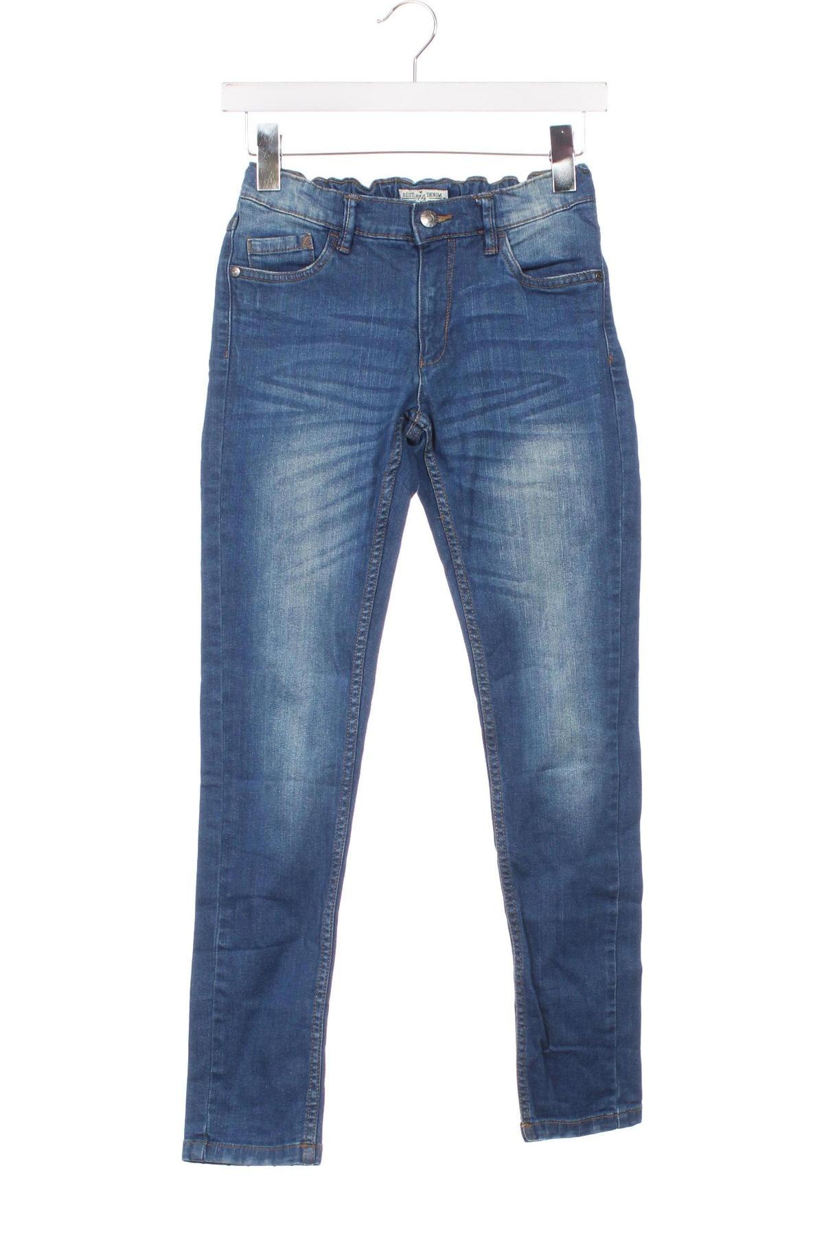 Kinderjeans Pocopiano, Größe 11-12y/ 152-158 cm, Farbe Blau, Preis € 5,99