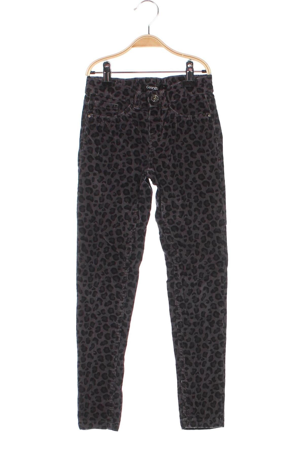 Pantaloni de catifea reiată, pentru copii George, Mărime 7-8y/ 128-134 cm, Culoare Gri, Preț 28,99 Lei