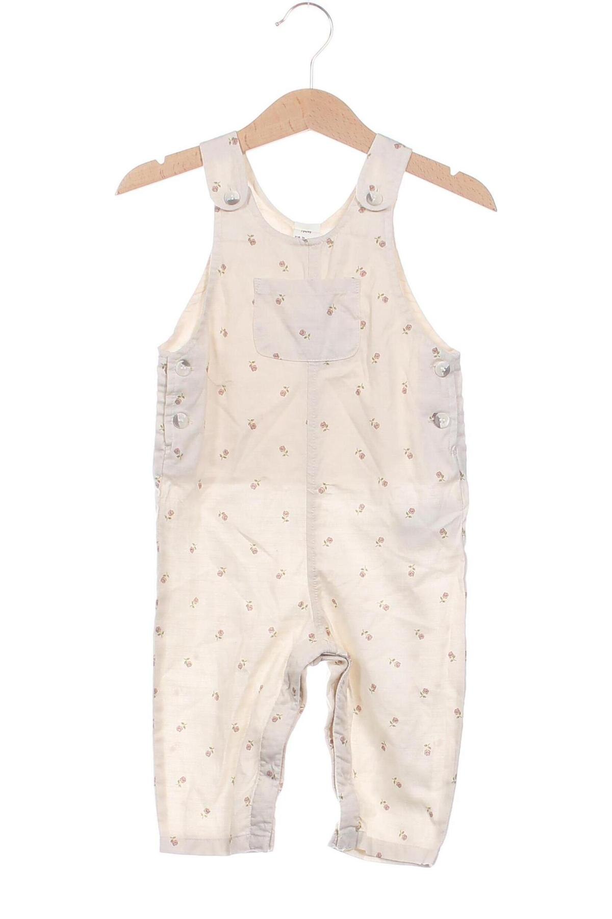 Kinder Overall H&M, Größe 6-9m/ 68-74 cm, Farbe Beige, Preis 9,99 €