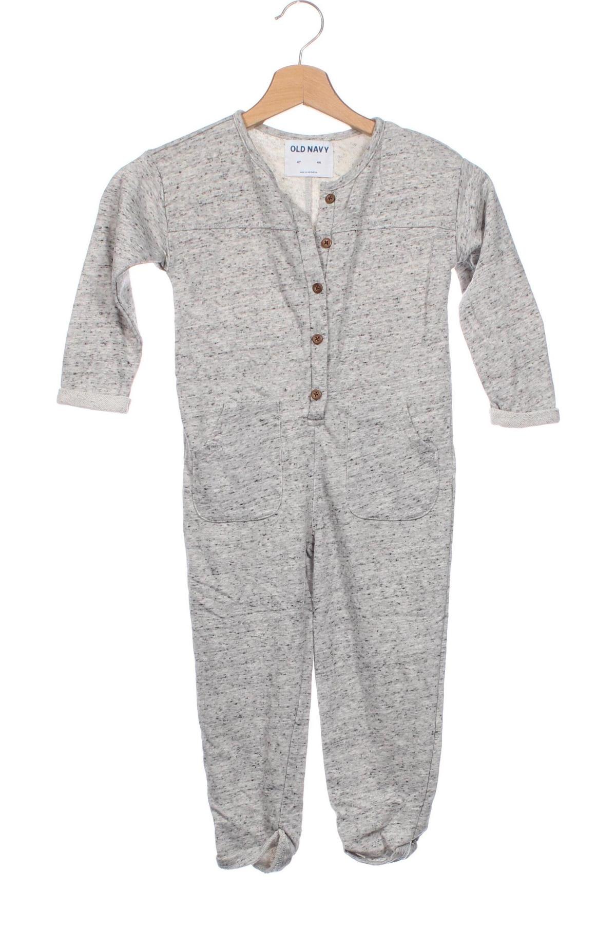 Kinder Overall Old Navy, Größe 4-5y/ 110-116 cm, Farbe Grau, Preis € 9,99