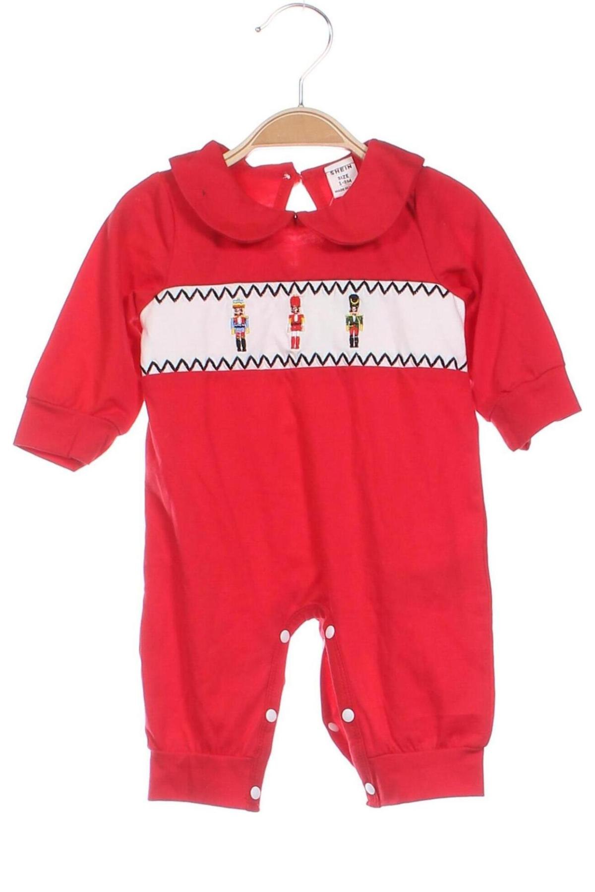 Kinder Overall SHEIN, Größe 1-2m/ 50-56 cm, Farbe Rot, Preis € 16,99