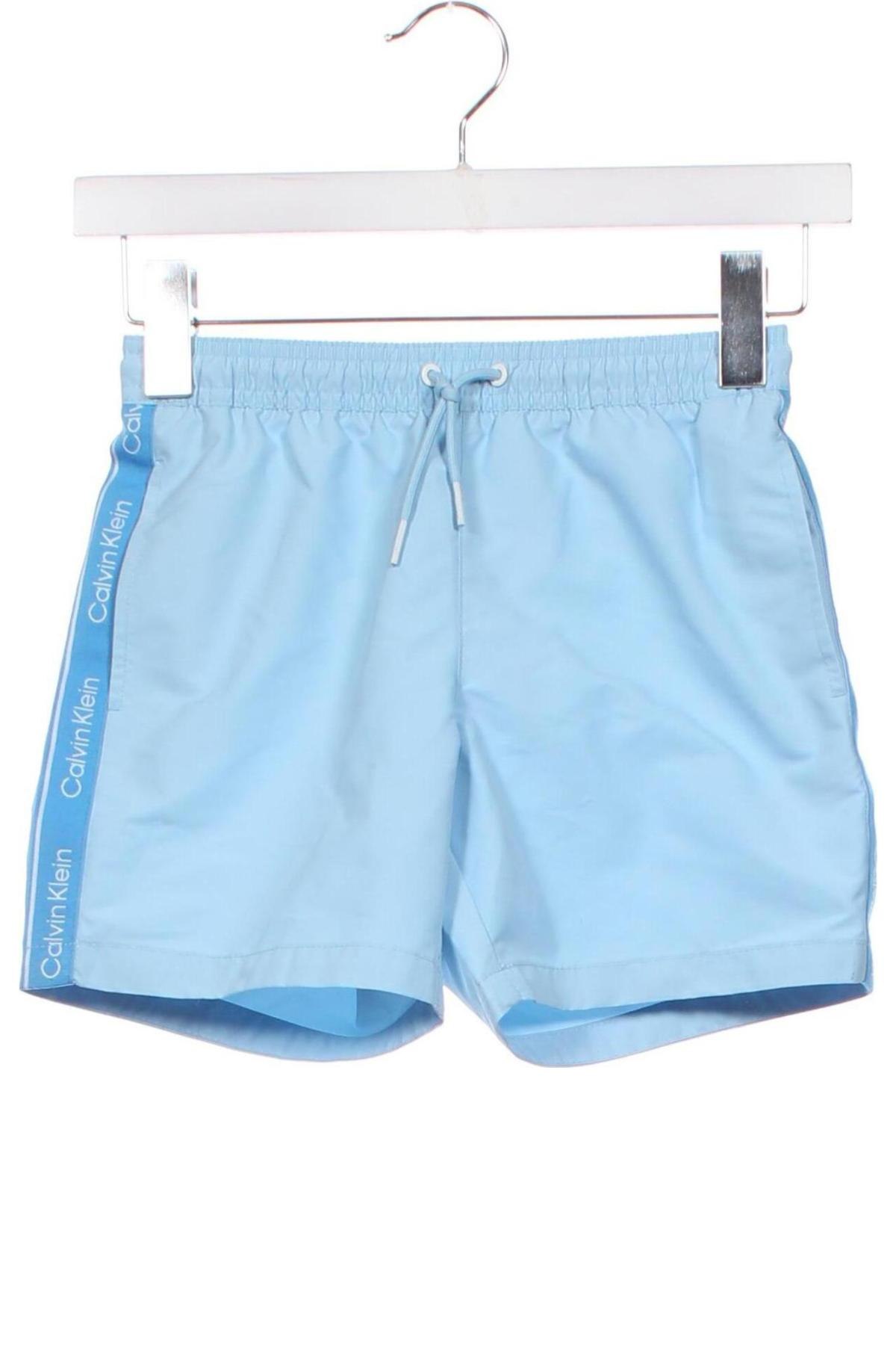 Παιδικό κοντό παντελόνι Calvin Klein, Μέγεθος 8-9y/ 134-140 εκ., Χρώμα Μπλέ, Τιμή 24,49 €