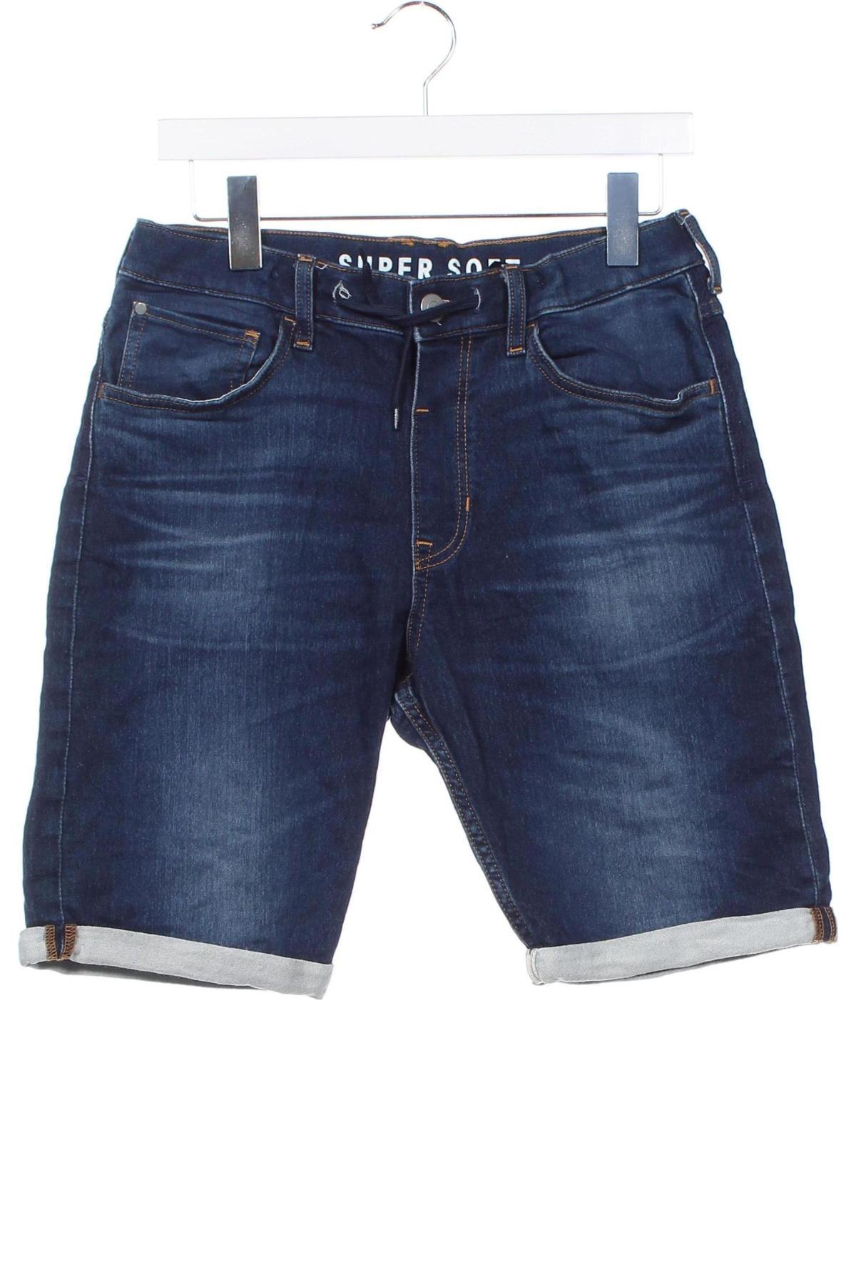 Kinder Shorts H&M, Größe 14-15y/ 168-170 cm, Farbe Blau, Preis € 9,49