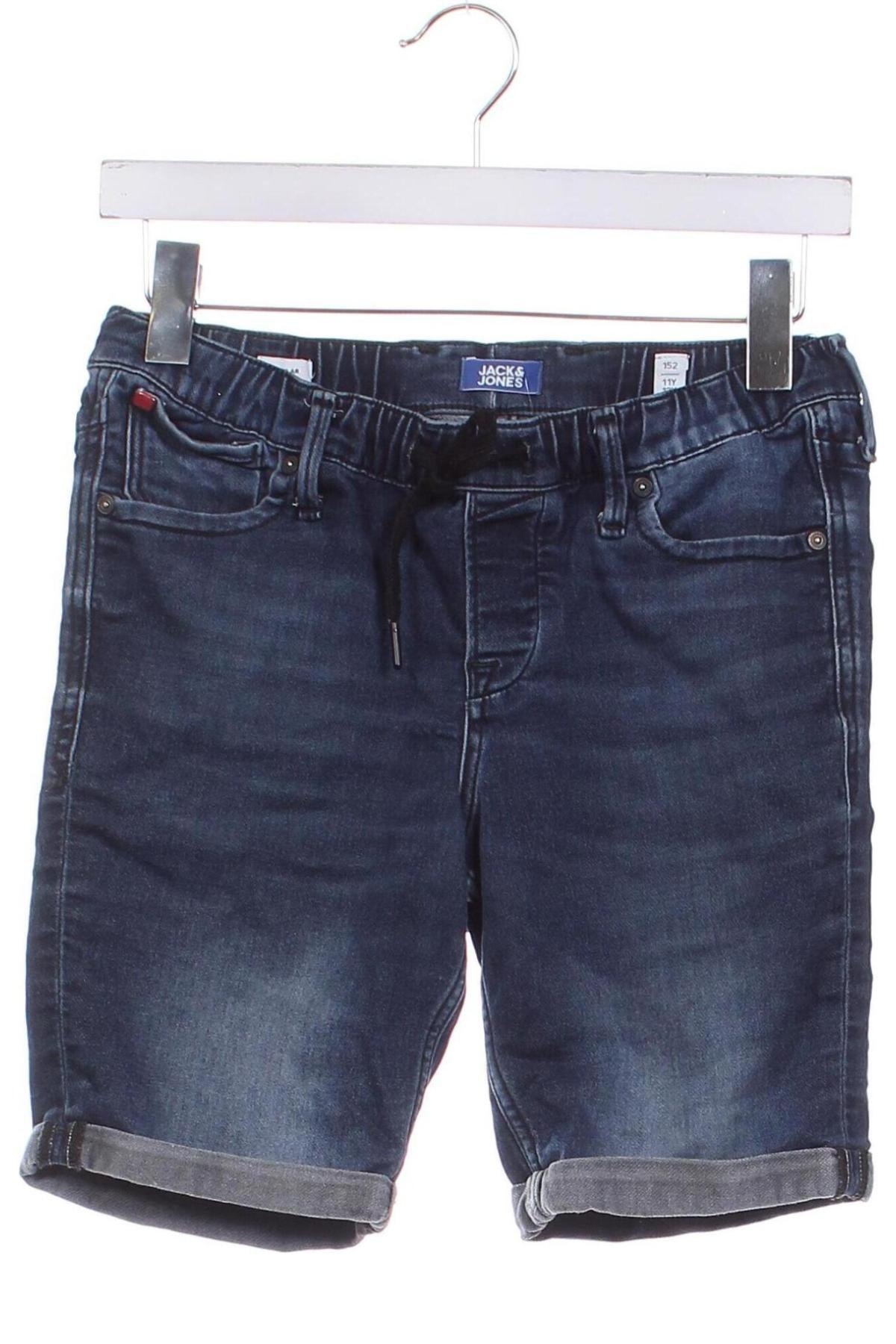 Dětské krátké kalhoty  Jack & Jones, Velikost 11-12y/ 152-158 cm, Barva Modrá, Cena  229,00 Kč