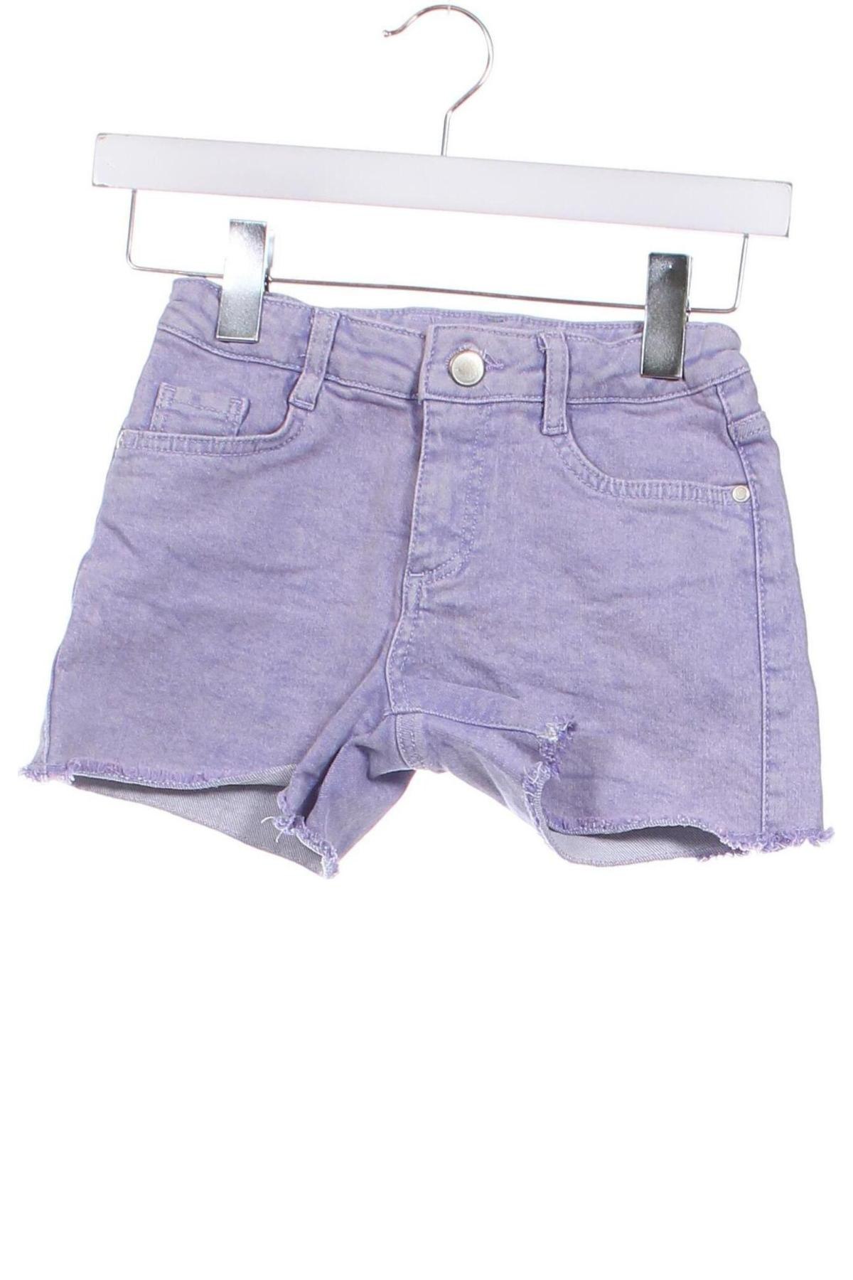 Kinder Shorts LCW, Größe 7-8y/ 128-134 cm, Farbe Lila, Preis 3,99 €