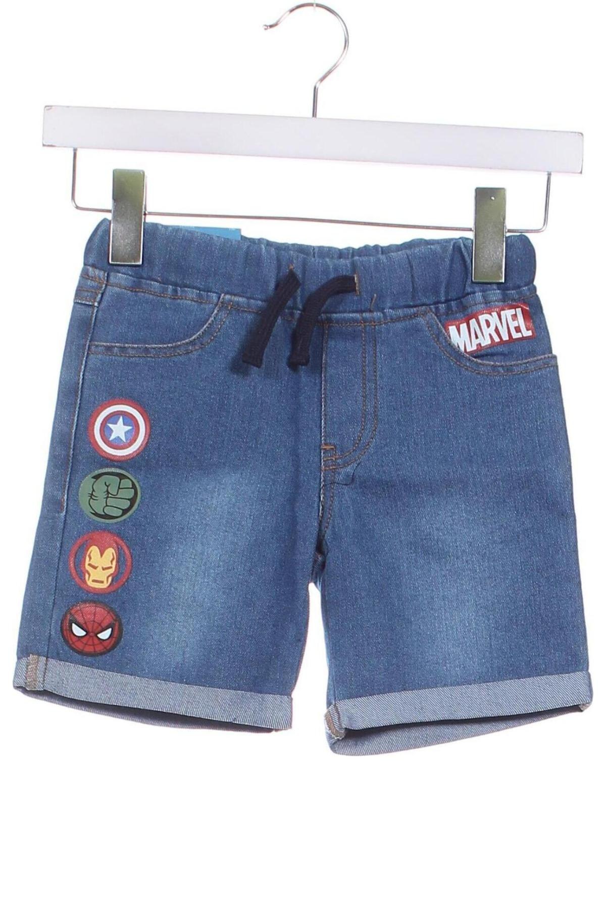 Kinder Shorts Marvel, Größe 5-6y/ 116-122 cm, Farbe Blau, Preis 13,99 €