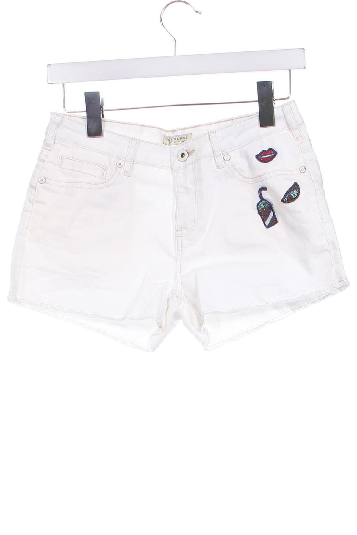 Kinder Shorts Scotch R'belle, Größe 13-14y/ 164-168 cm, Farbe Weiß, Preis 23,99 €