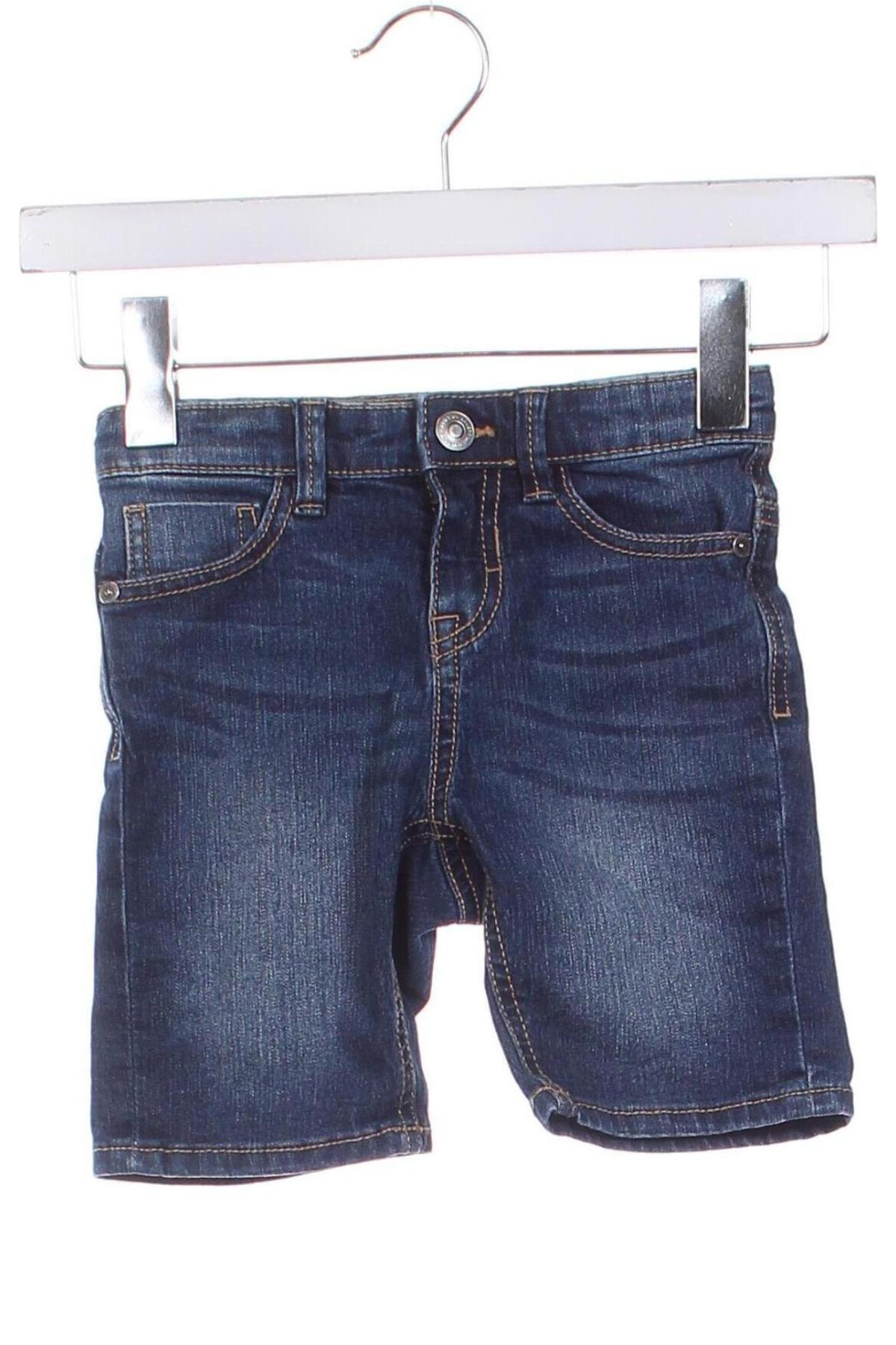 Pantaloni scurți pentru copii United Colors Of Benetton, Mărime 18-24m/ 86-98 cm, Culoare Albastru, Preț 18,99 Lei