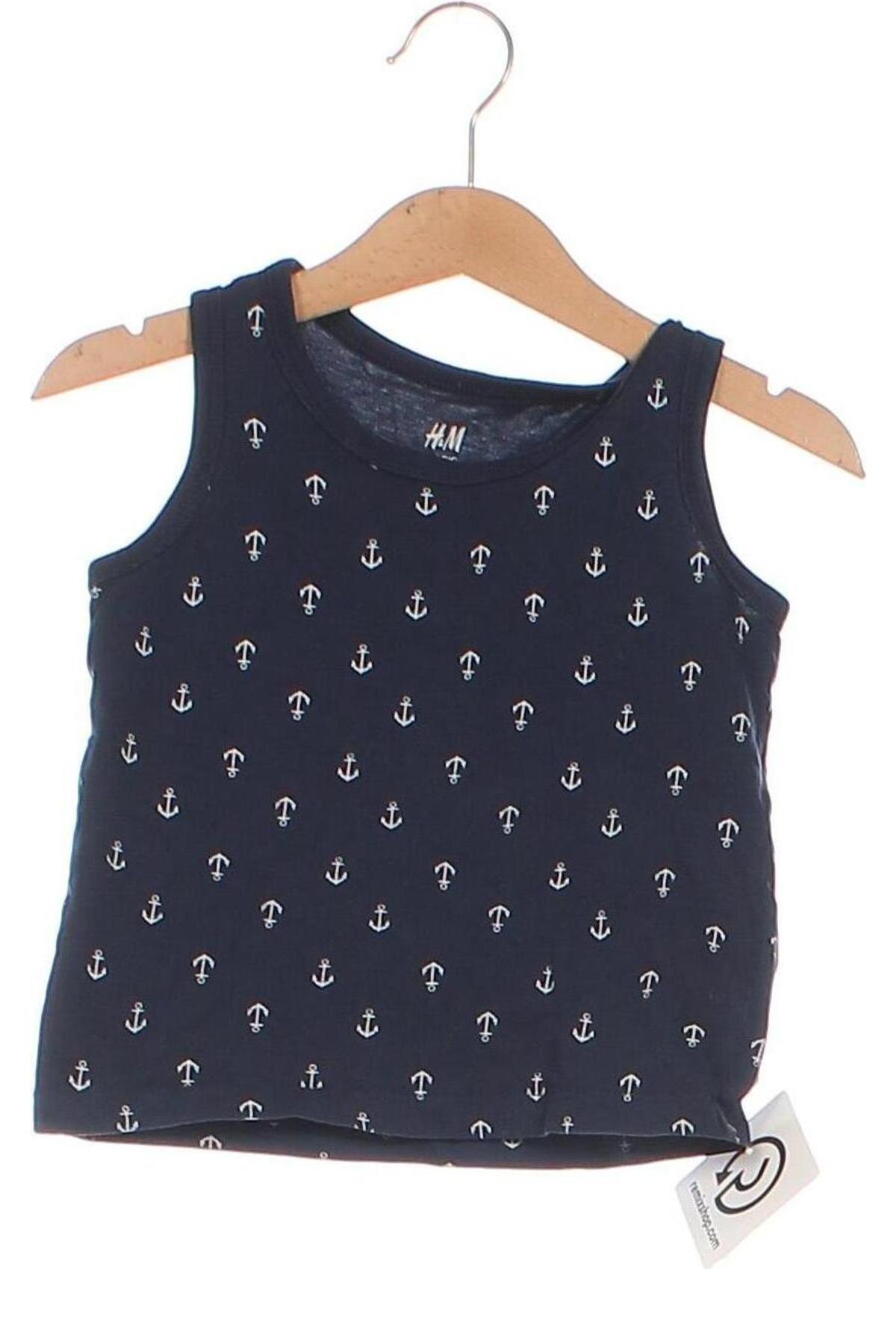 Kinder Top H&M, Größe 18-24m/ 86-98 cm, Farbe Blau, Preis € 3,99