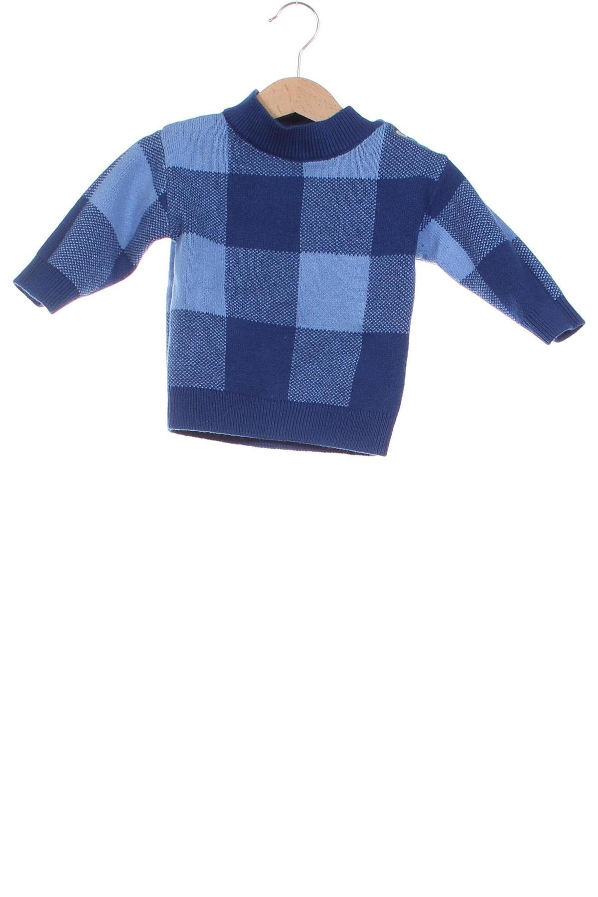 Dziecięcy sweter H&M, Rozmiar 3-6m/ 62-68 cm, Kolor Niebieski, Cena 23,99 zł