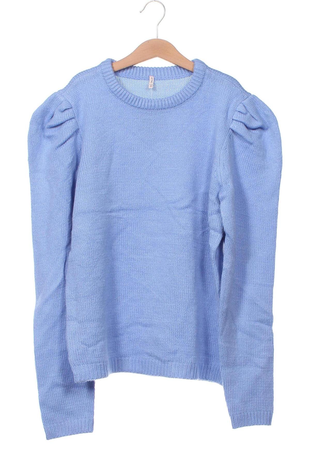 Kinderpullover ONLY, Größe 12-13y/ 158-164 cm, Farbe Blau, Preis 7,99 €