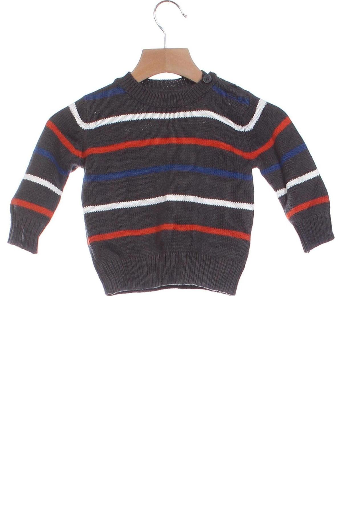 Kinderpullover Place Est. 1989, Größe 6-9m/ 68-74 cm, Farbe Grau, Preis 11,99 €