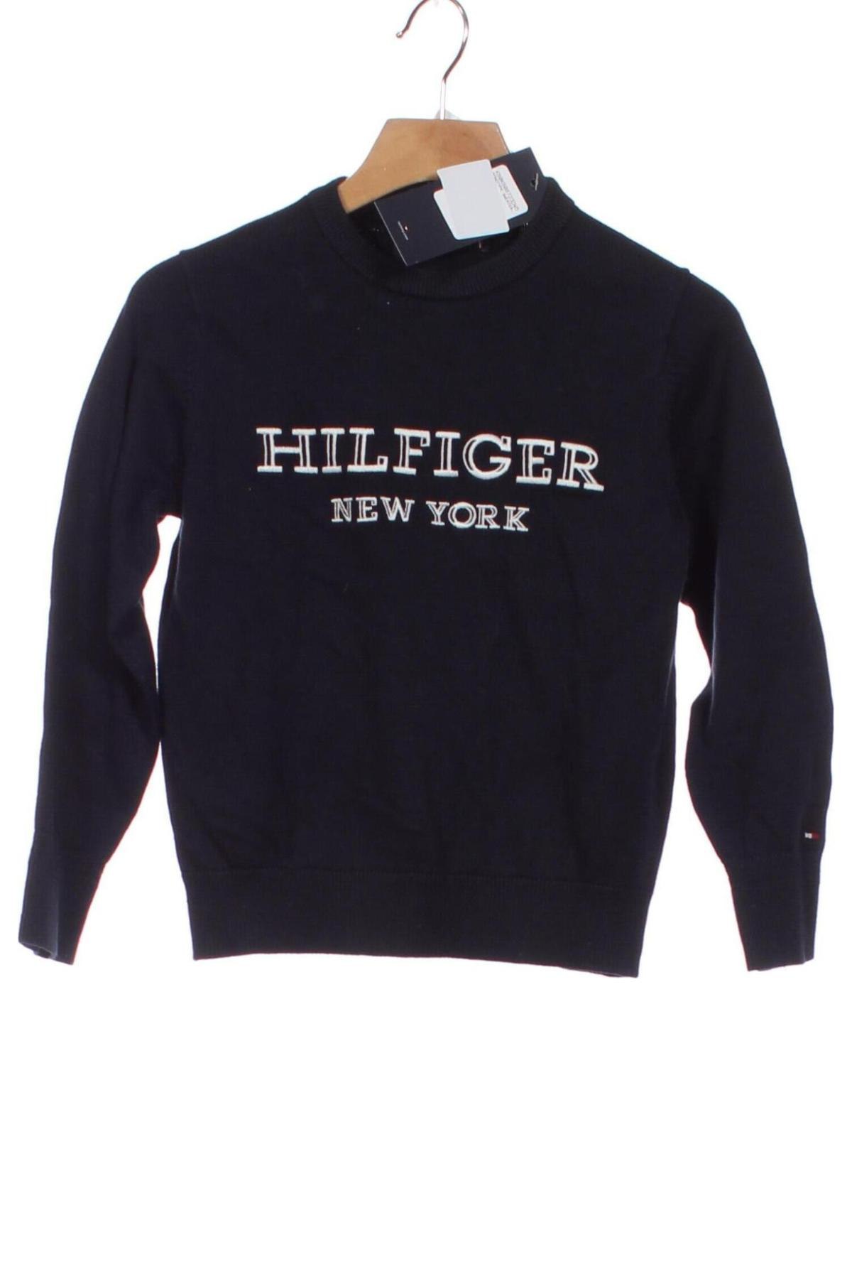 Pulover pentru copii Tommy Hilfiger, Mărime 5-6y/ 116-122 cm, Culoare Albastru, Preț 267,99 Lei