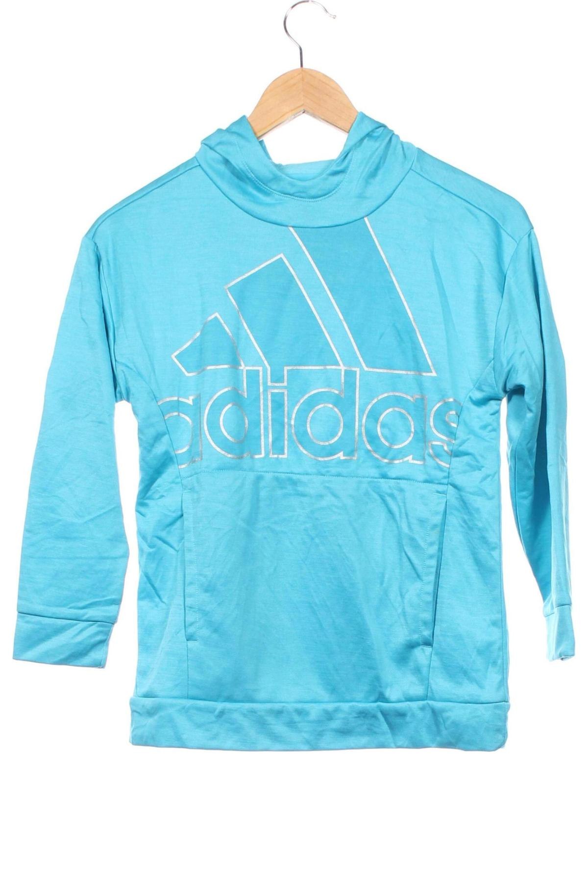 Kinder Sweatshirts Adidas, Größe 13-14y/ 164-168 cm, Farbe Blau, Preis 10,49 €