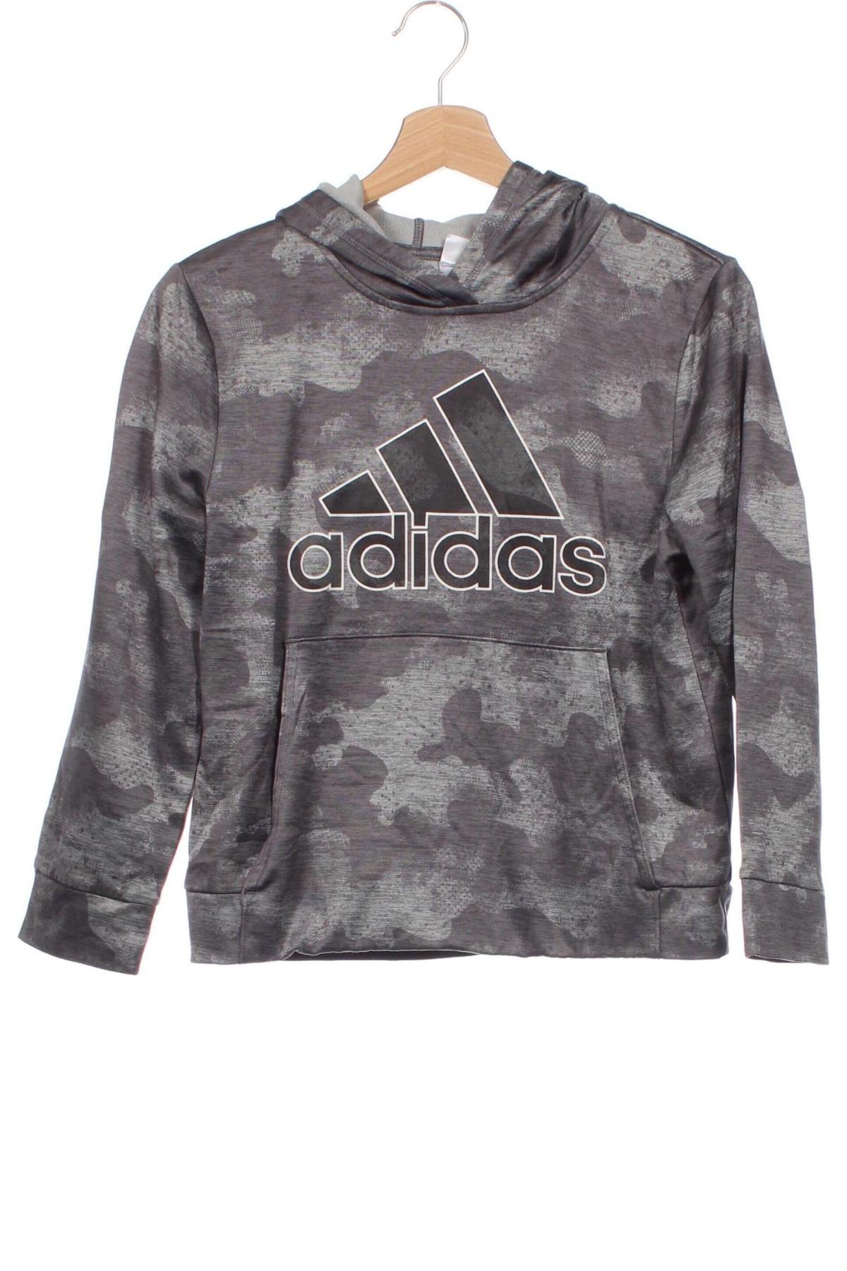 Kinder Sweatshirts Adidas, Größe 10-11y/ 146-152 cm, Farbe Grau, Preis 23,49 €