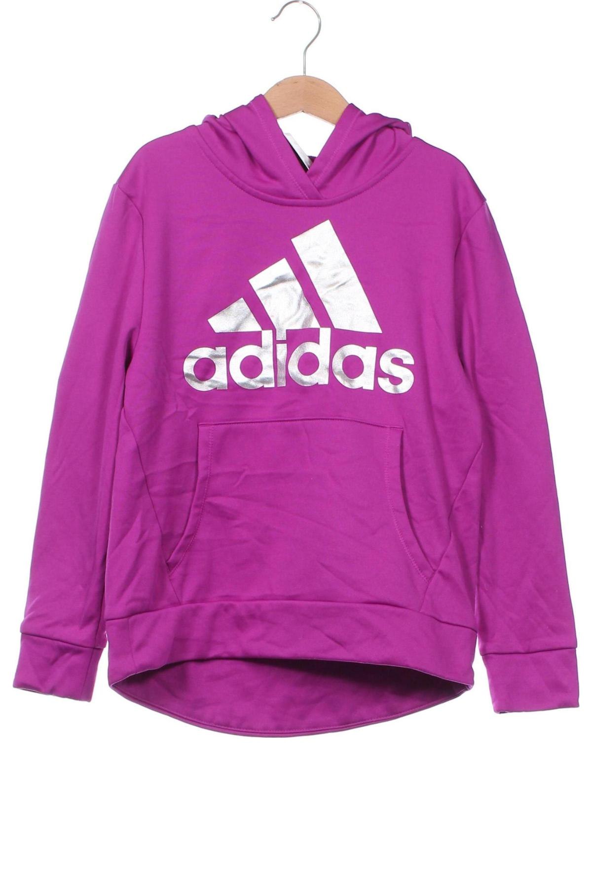 Gyerek sweatshirt Adidas, Méret 13-14y / 164-168 cm, Szín Lila, Ár 5 249 Ft