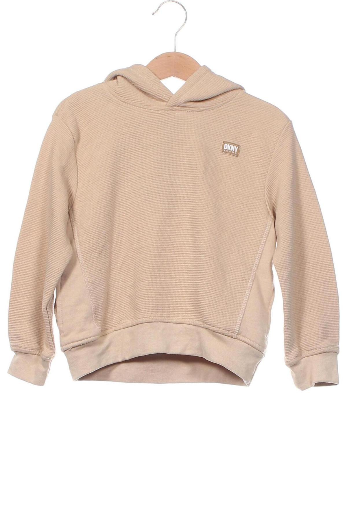 Kinder Sweatshirts DKNY Jeans, Größe 3-4y/ 104-110 cm, Farbe Beige, Preis 20,96 €