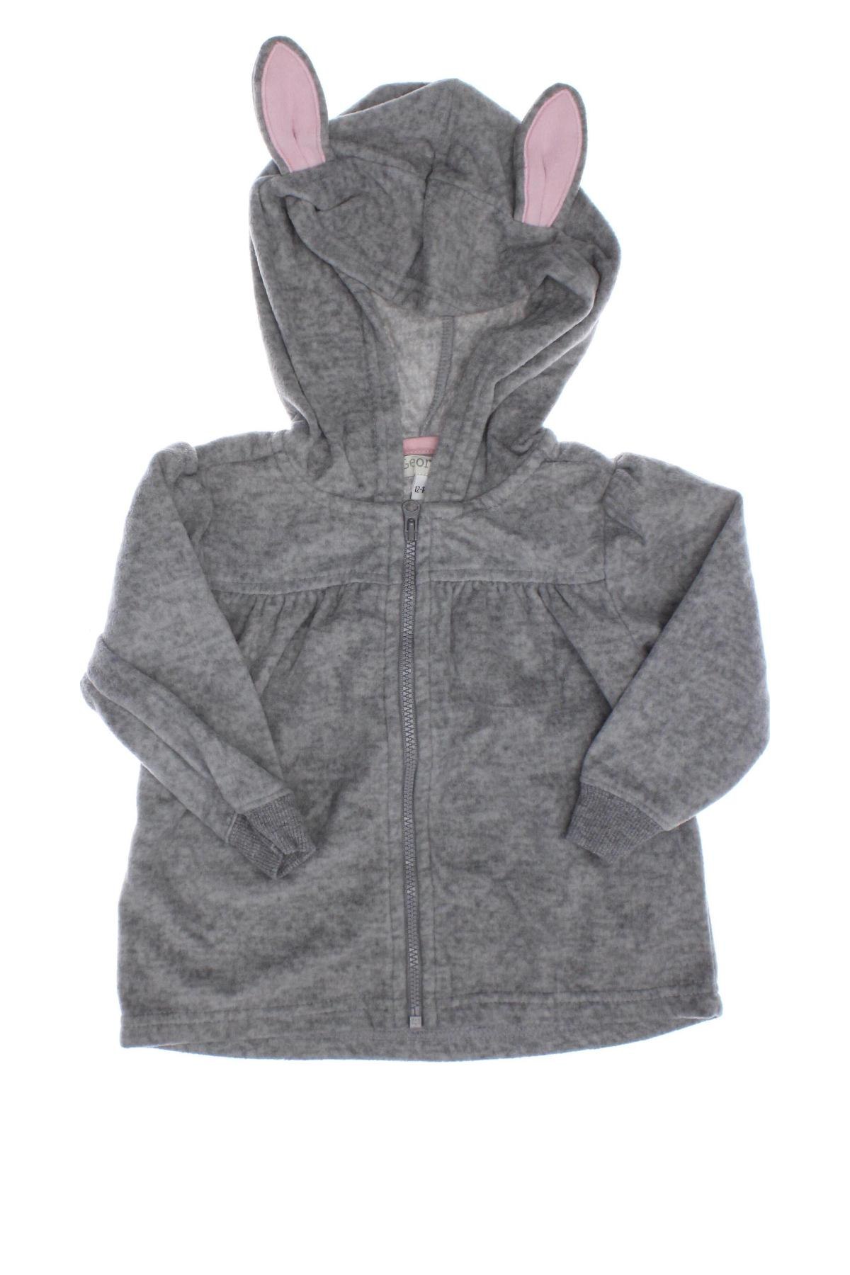 Kinder Sweatshirts George, Größe 12-18m/ 80-86 cm, Farbe Grau, Preis € 5,99