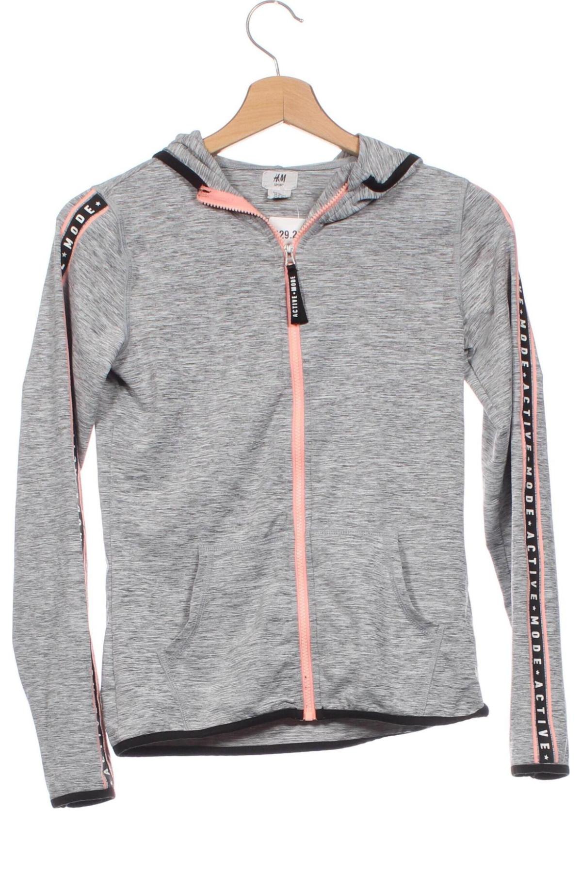 Gyerek sweatshirt H&M Sport, Méret 10-11y / 146-152 cm, Szín Szürke, Ár 2 299 Ft