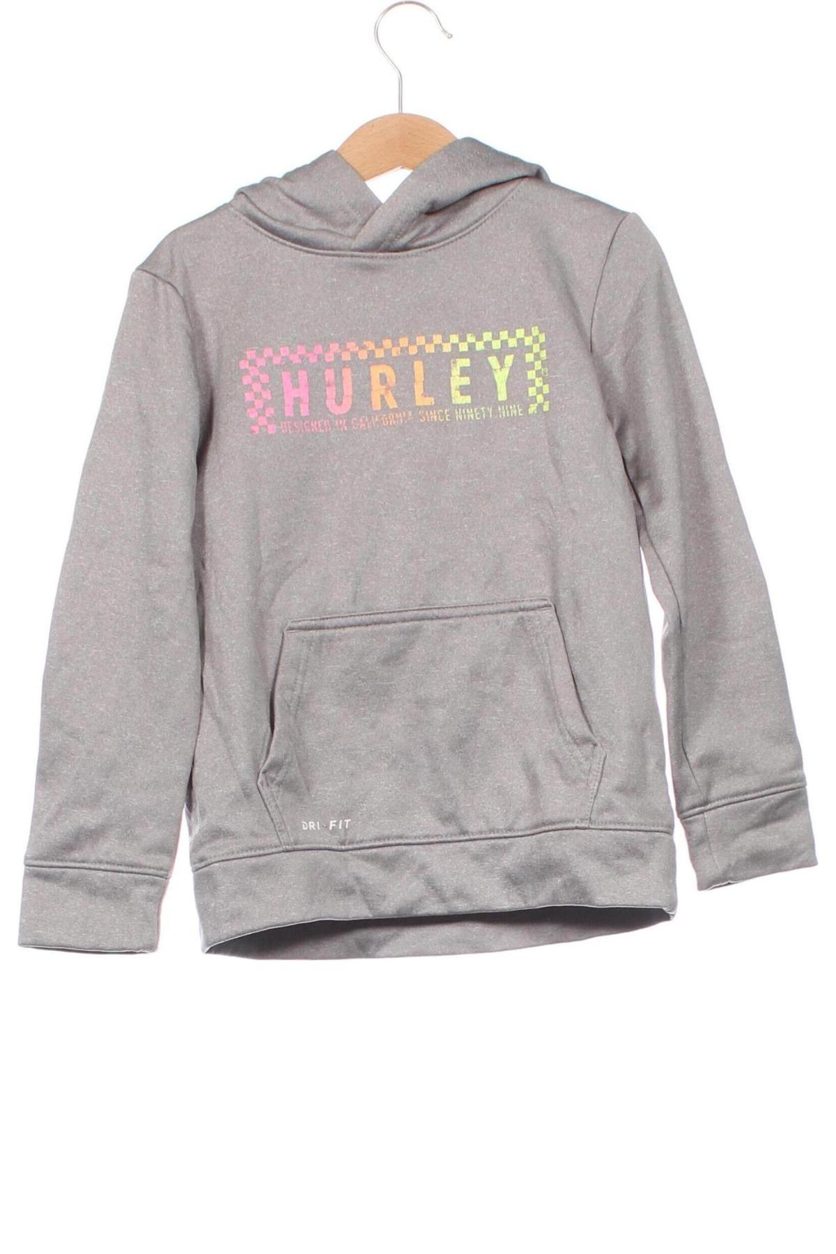 Kinder Sweatshirts Hurley, Größe 4-5y/ 110-116 cm, Farbe Grau, Preis 17,99 €