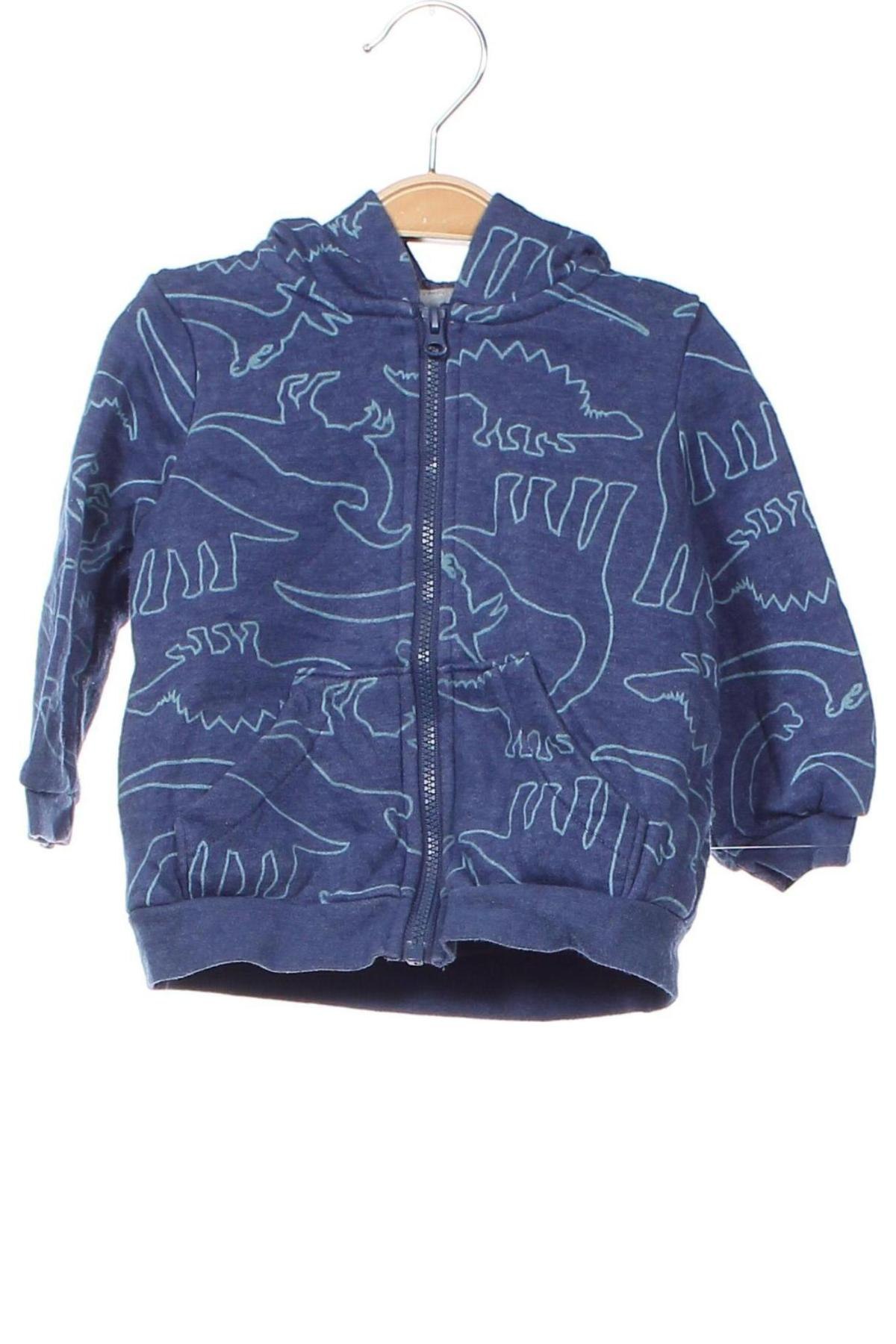 Kinder Sweatshirts Okie Dokie, Größe 9-12m/ 74-80 cm, Farbe Blau, Preis 6,99 €