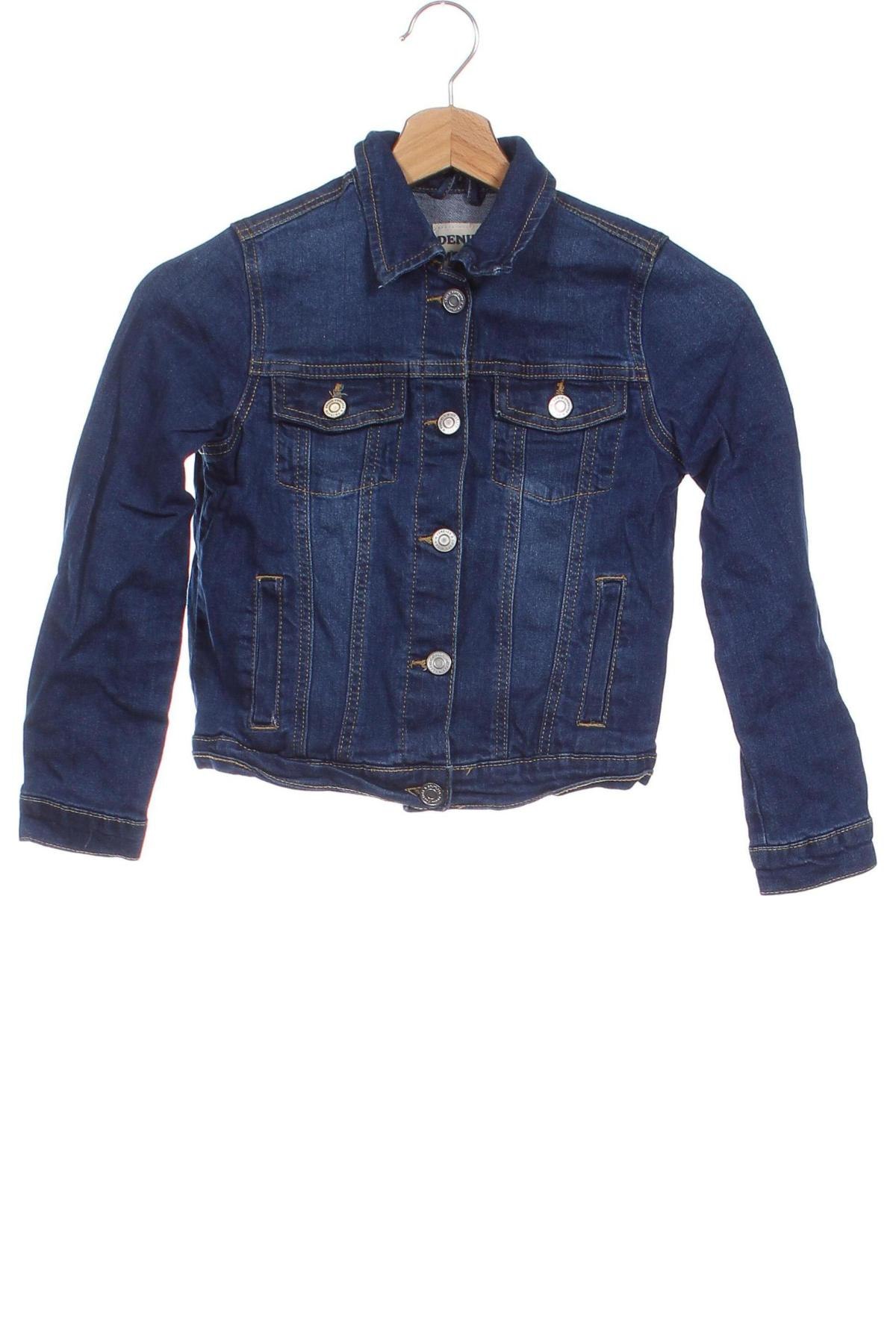 Kinder Jeansjacke, Größe 7-8y/ 128-134 cm, Farbe Blau, Preis € 7,99