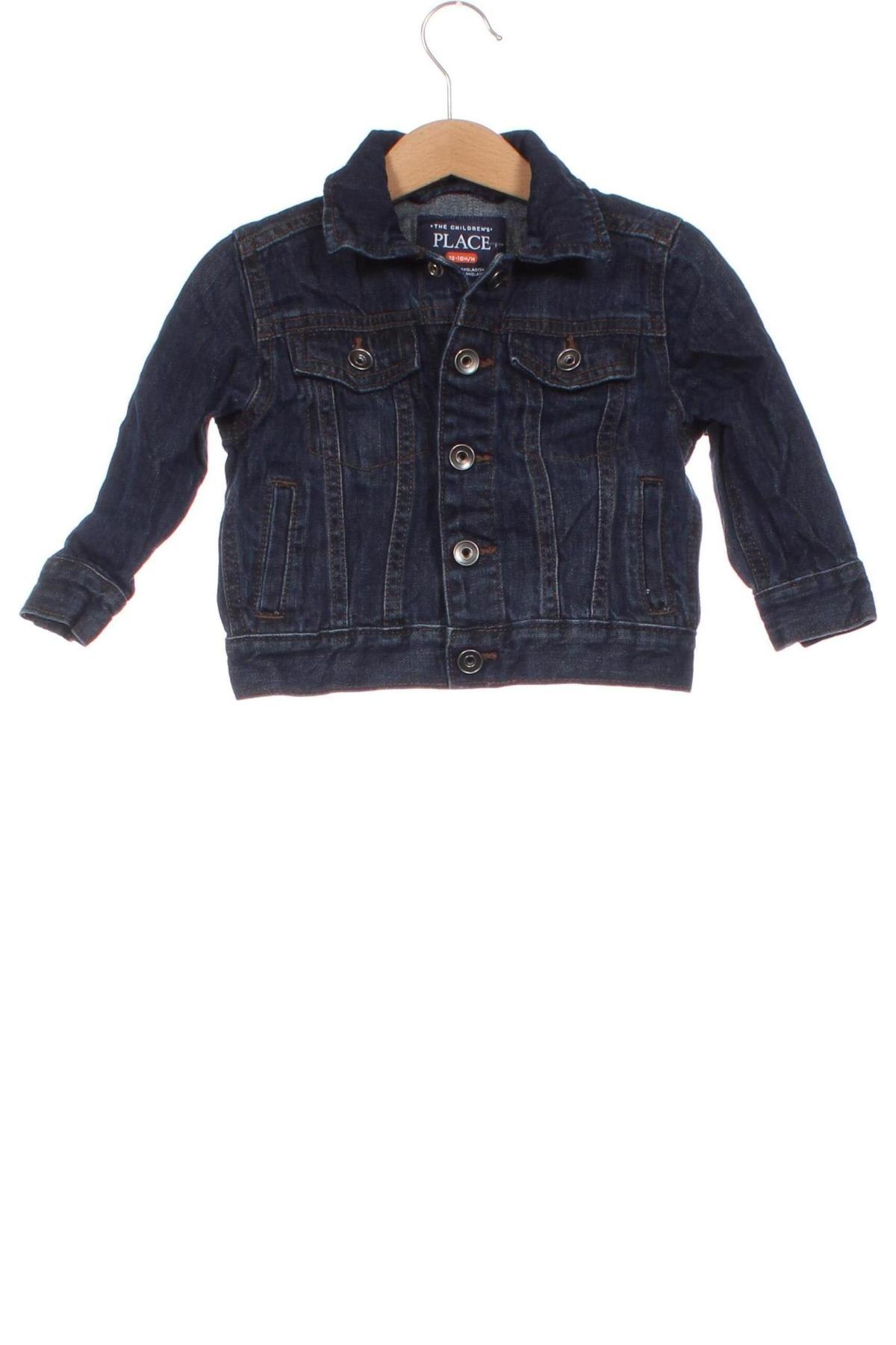 Kinder Jeansjacke Place du Jour, Größe 12-18m/ 80-86 cm, Farbe Blau, Preis € 6,99