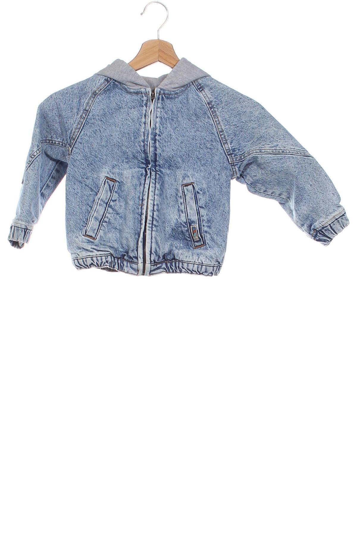 Kinder Jeansjacke Zara, Größe 2-3y/ 98-104 cm, Farbe Blau, Preis 18,41 €