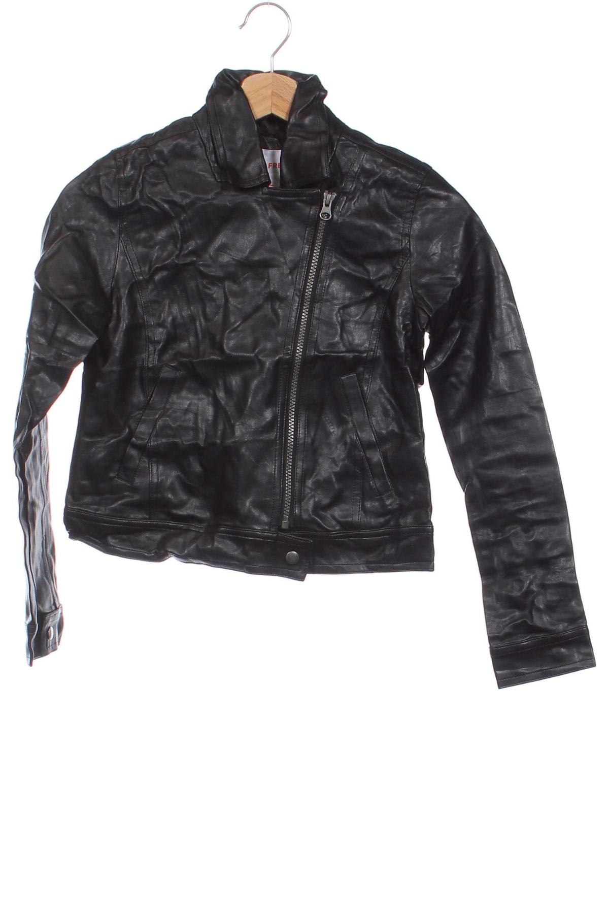 Kinder Lederjacke Joe Fresh, Größe 10-11y/ 146-152 cm, Farbe Schwarz, Preis € 10,49