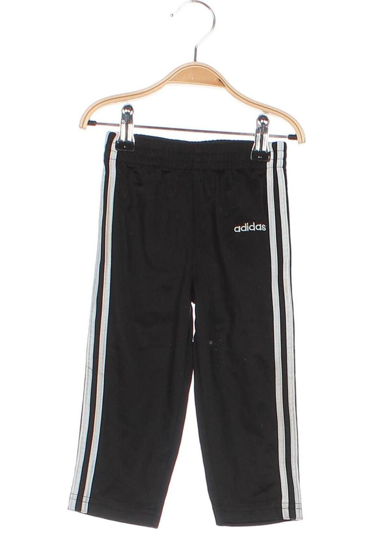 Pantaloni de trening, pentru copii Adidas, Mărime 0-1m/ 50 cm, Culoare Negru, Preț 115,99 Lei