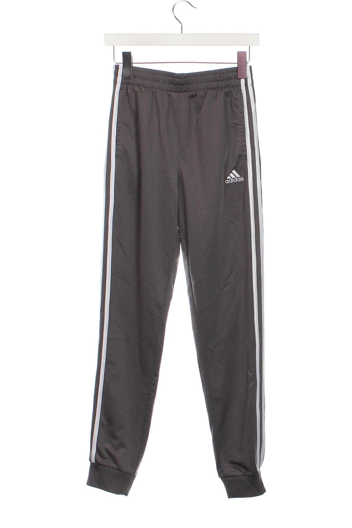 Pantaloni de trening, pentru copii Adidas, Mărime 14-15y/ 168-170 cm, Culoare Gri, Preț 81,99 Lei