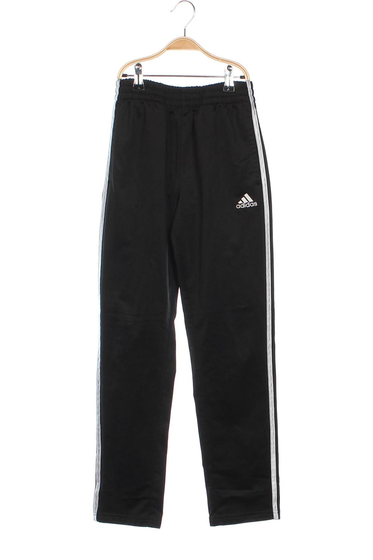 Kinder Sporthose Adidas, Größe 11-12y/ 152-158 cm, Farbe Schwarz, Preis 17,99 €