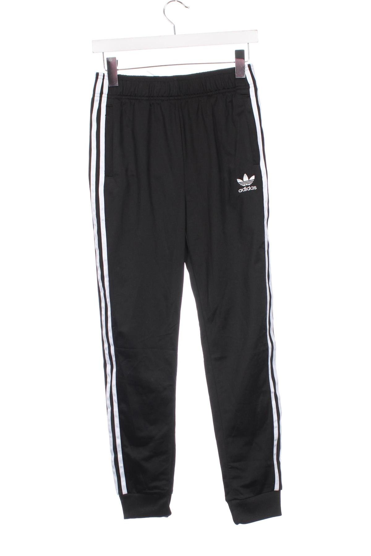 Dziecięce spodnie sportowe Adidas Originals, Rozmiar 12-13y/ 158-164 cm, Kolor Czarny, Cena 106,99 zł